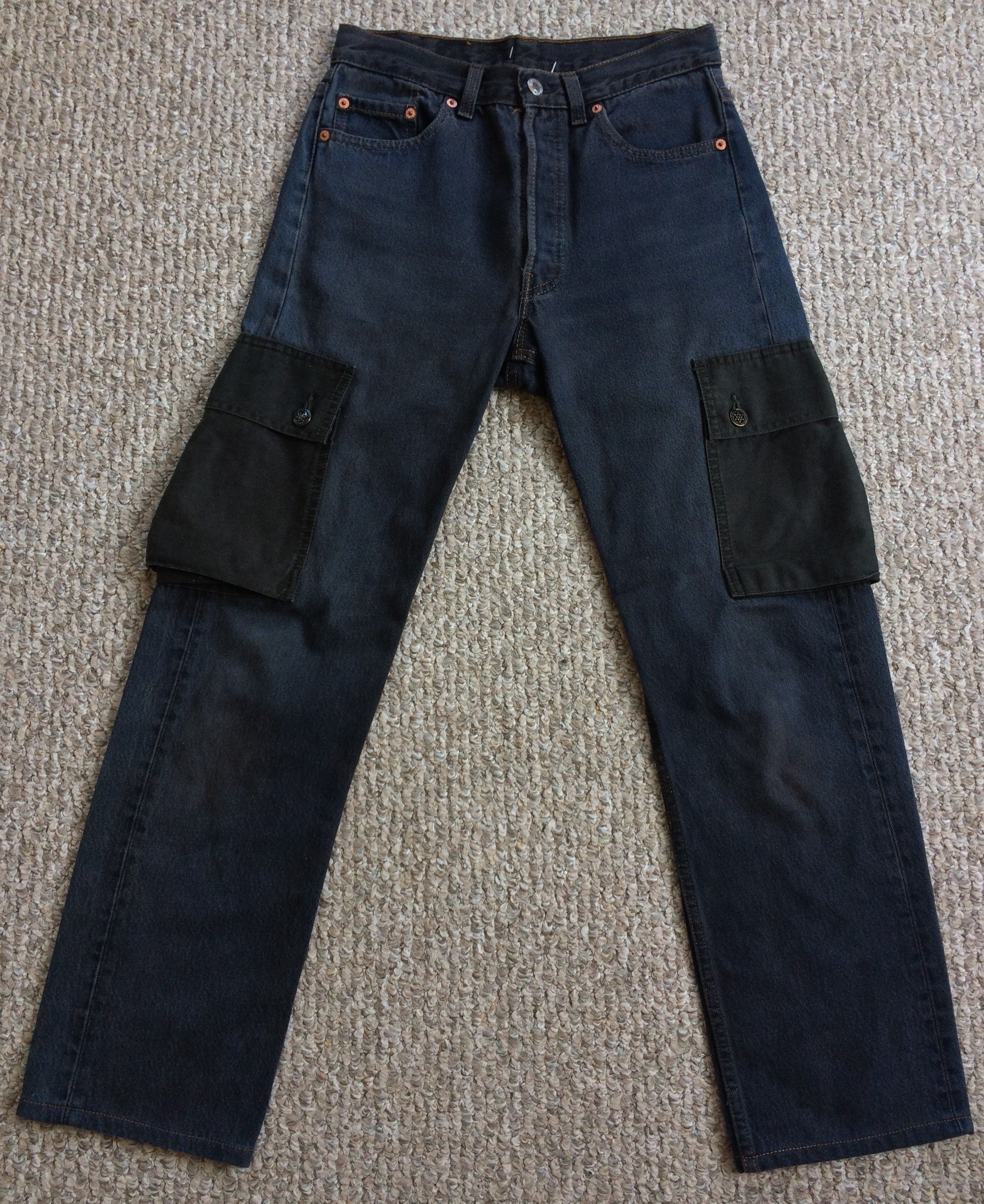 Levi's × Nepenthes × Sonic Lab Sonic Lab Rebuild Hybrid Cargo Denim Size US 28 / EU 44 - 5 Thumbnail