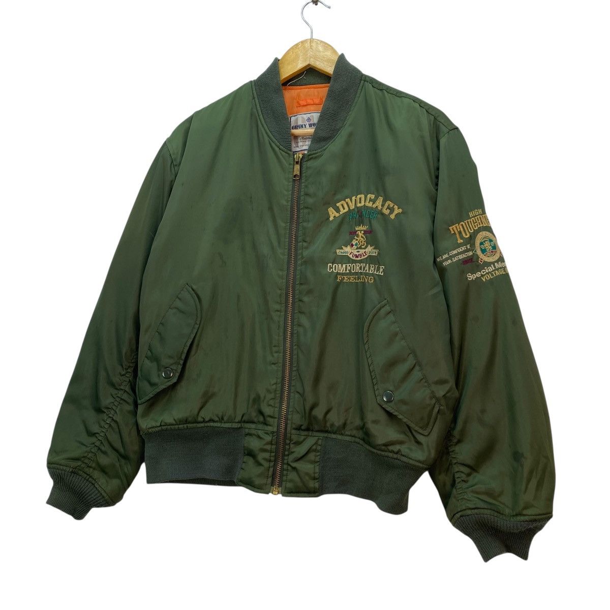 Japanese Brand Bomber Gimmy Word Type Ma 1 Size US M / EU 48-50 / 2 - 3 Thumbnail