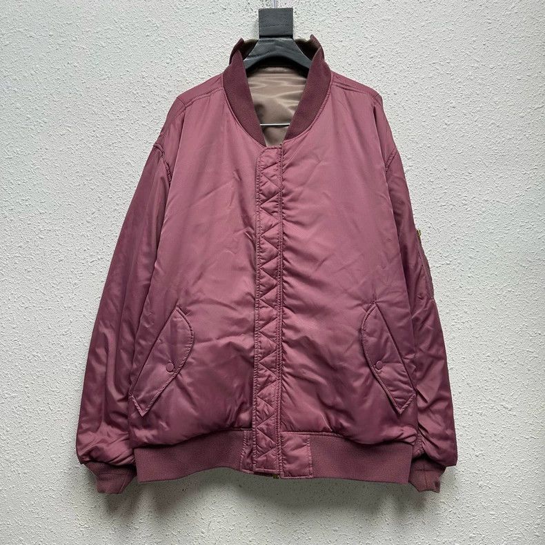 Vetements Vetements Double-Sided Bomber ma-1 Milk Tea Pilot Jacket Size US XXS / EU 40 - 3 Thumbnail