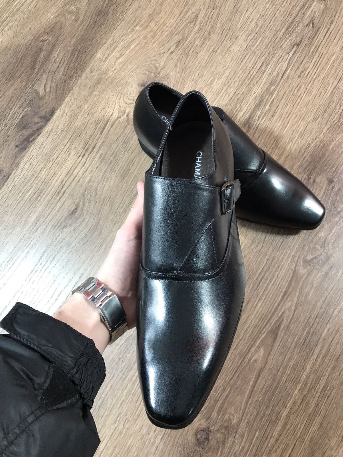 Vintage Chamaripa Monk Strap Height Increase 7CM/2,76 Inches Size US 9 / EU 42 - 3 Thumbnail
