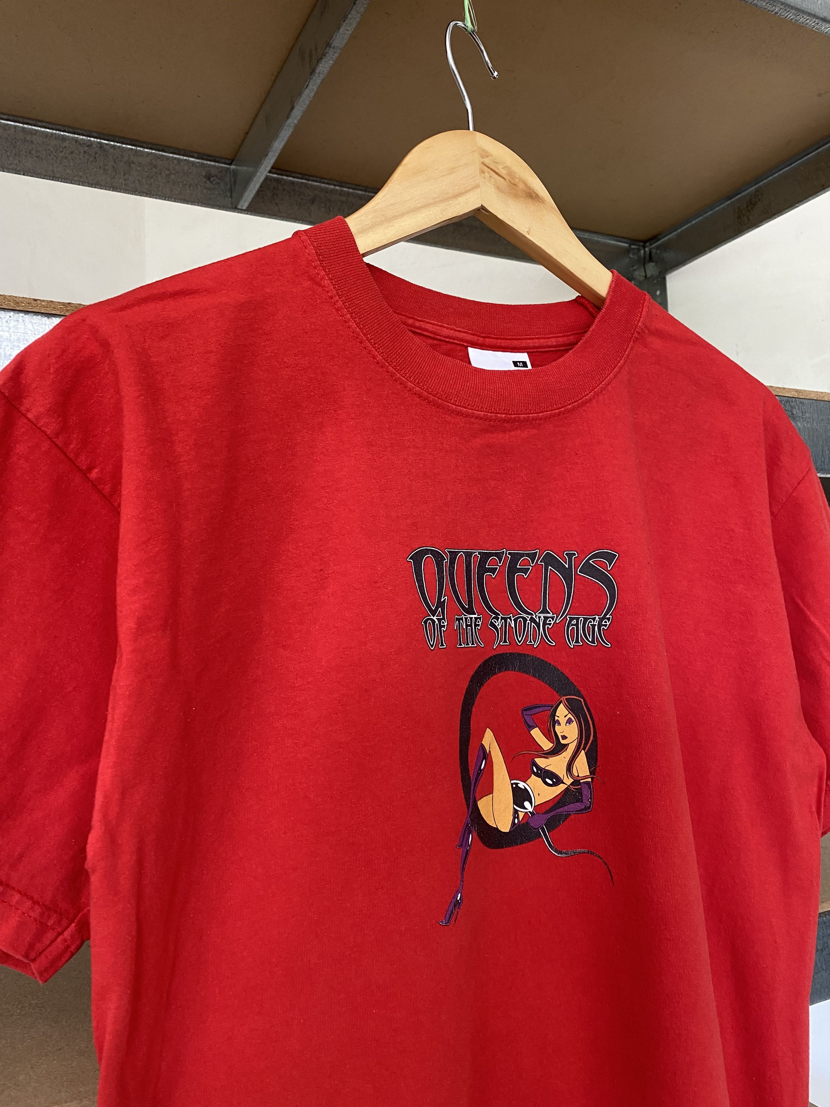 Band Tees × Vintage Queens Of The Stone Age Vintage 2000s Tee Size US M / EU 48-50 / 2 - 5 Thumbnail