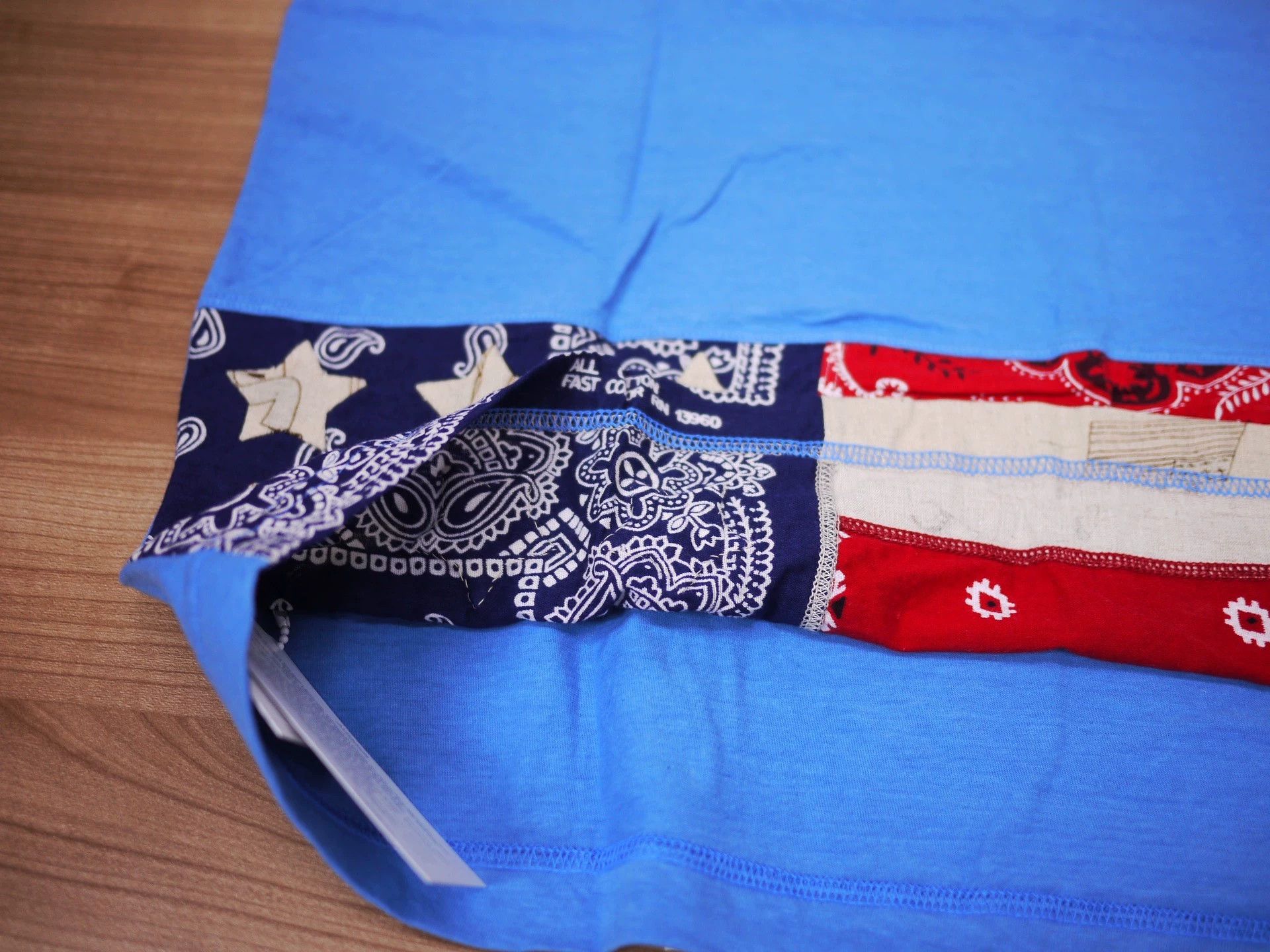 Visvim VISVIM JUMBO TEE STARS blue Size 1,2,4 Size US S / EU 44-46 / 1 - 5 Thumbnail