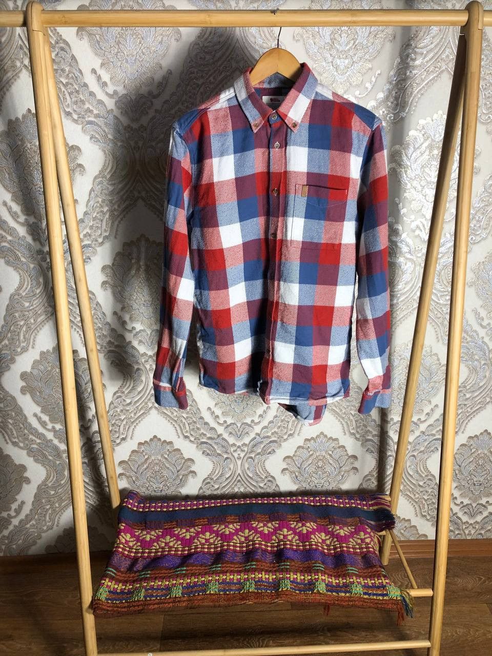 Fjallraven × Vintage VERY RARE FJALLRAVEN FLANEL LONG SLEEVE SHIRT GORPCORE Y2K Size US M / EU 48-50 / 2 - 1 Thumbnail