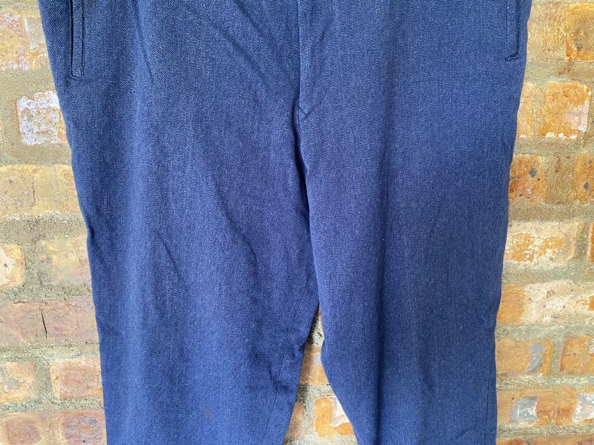 Yohji Yamamoto 1980s Y’S Wool Linen crop pants Size 38" / US 16 / IT 52 - 4 Thumbnail