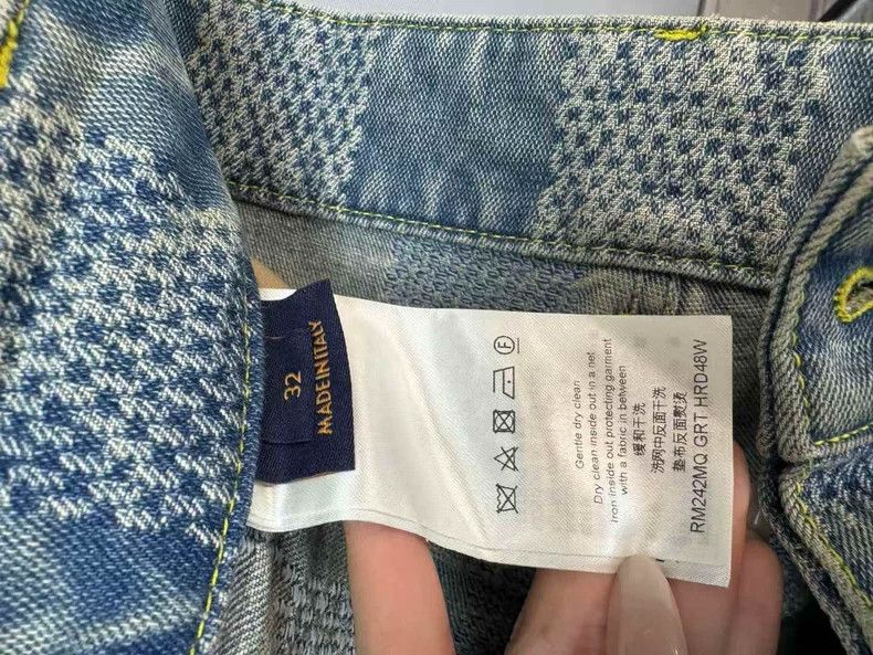 Louis Vuitton Louis Vuitton Checkerboard jeans Size US 32 / EU 48 - 5 Thumbnail