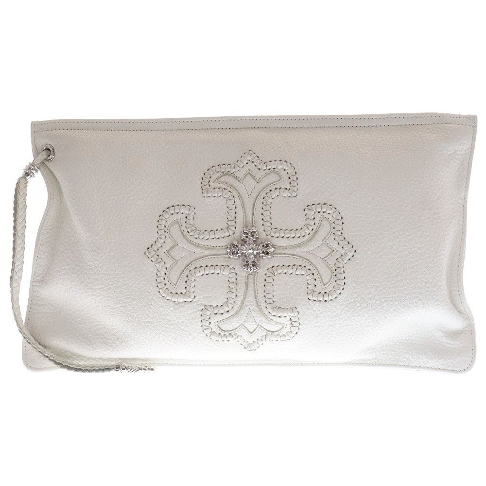 Chrome Hearts Chrome Hearts Filigree Leather Clutch Bag Size ONE SIZE - 1 Thumbnail