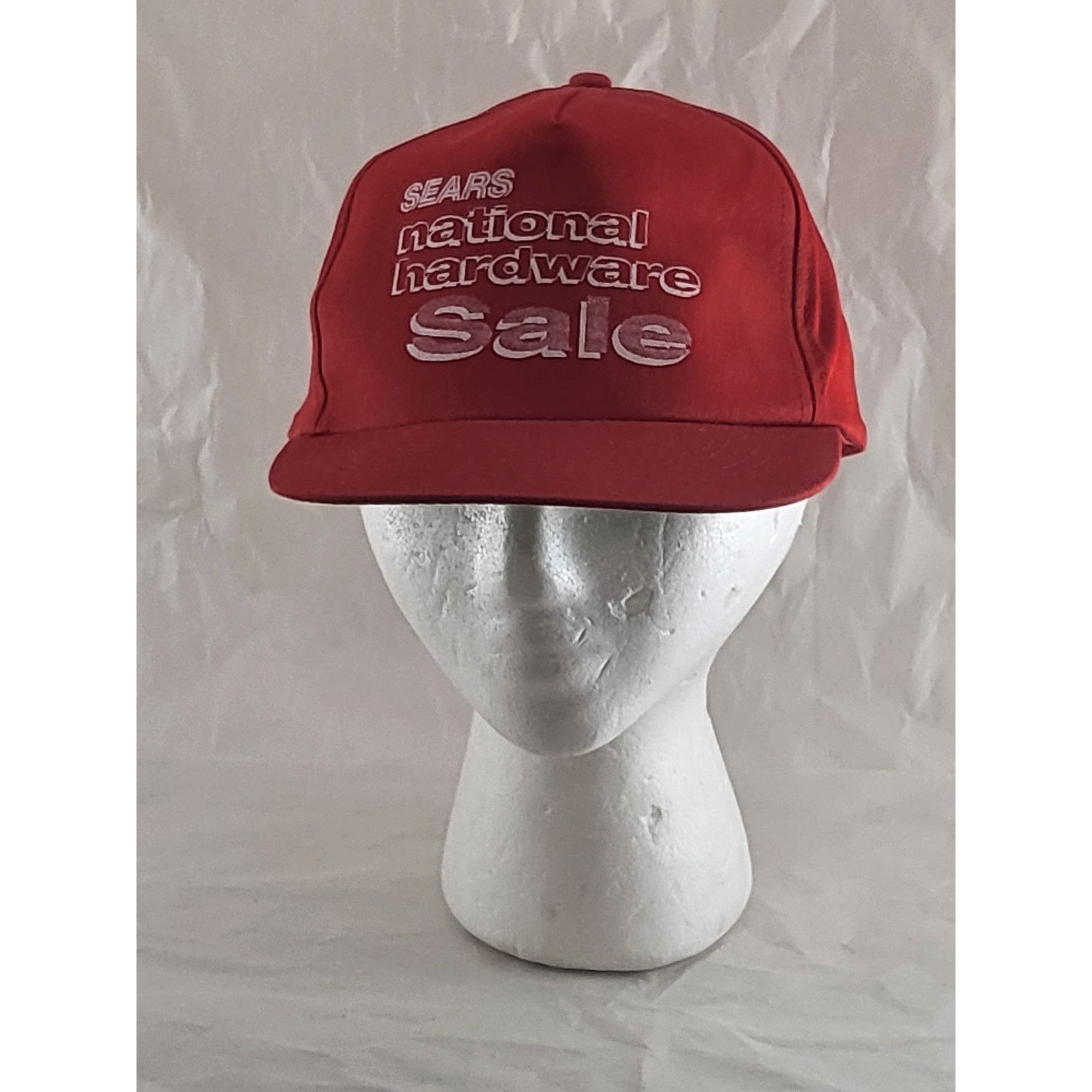 Sears Vintage Sears Snapback Hat KC Crown National Hardware Sale R Size ONE SIZE - 1 Thumbnail