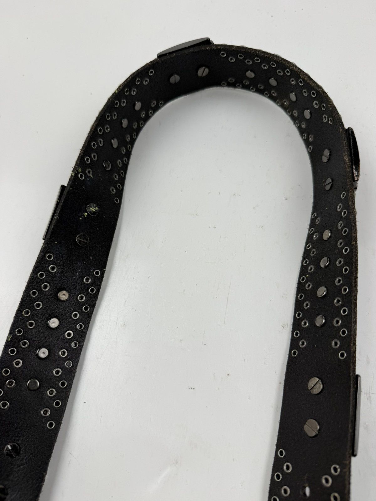 Seditionaries very rare sick punk style studded leather belt tc54 Size 34 - 10 Thumbnail