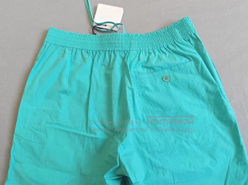 Hermes Hermes Men's Casual Sport Pants, 100% Cotton, Turquoise Co Size US 40 / EU 56 - 5 Thumbnail