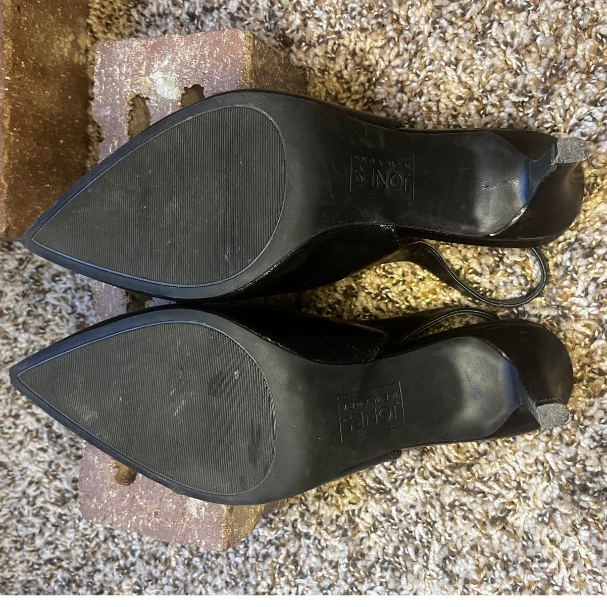 Jones New York Jones New York Pointy Stilettos Slingback Pump Shoes Black 9 Size US 9 / IT 39 - 8 Thumbnail