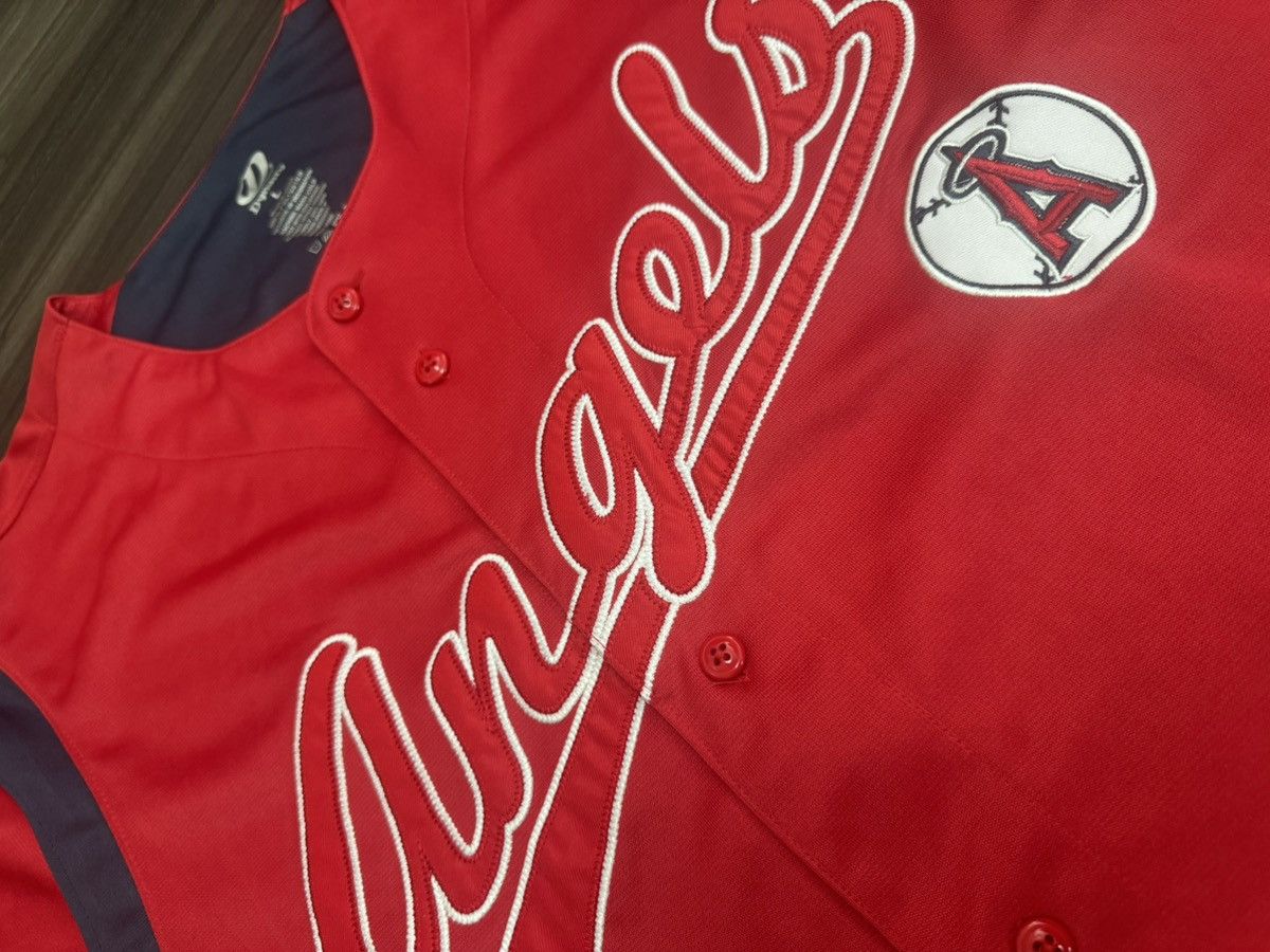 MLB Dynasty Los Angeles Anaheim Angels MLB Red Stitched Jersey Size US L / EU 52-54 / 3 - 3 Thumbnail