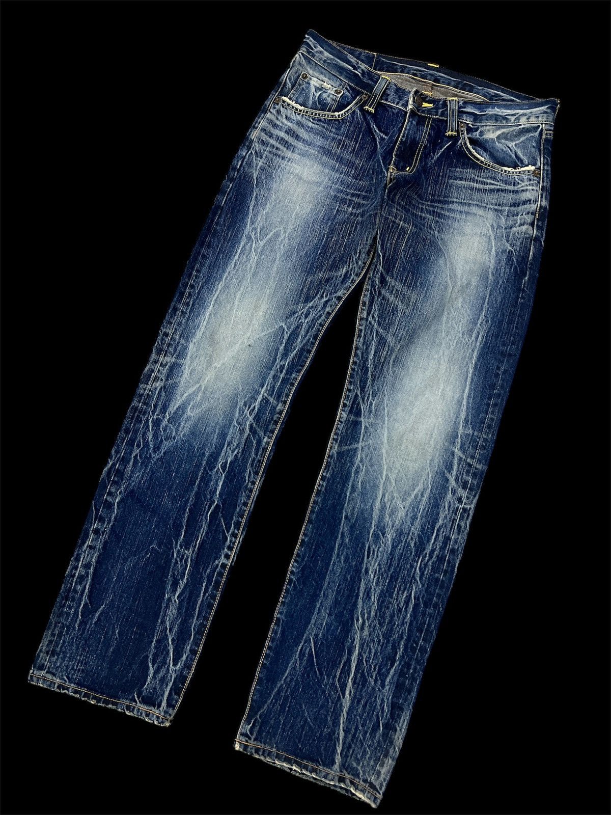 Edwin EDWIN DISTRESSED DENIM PANT Size US 32 / EU 48 - 4 Thumbnail