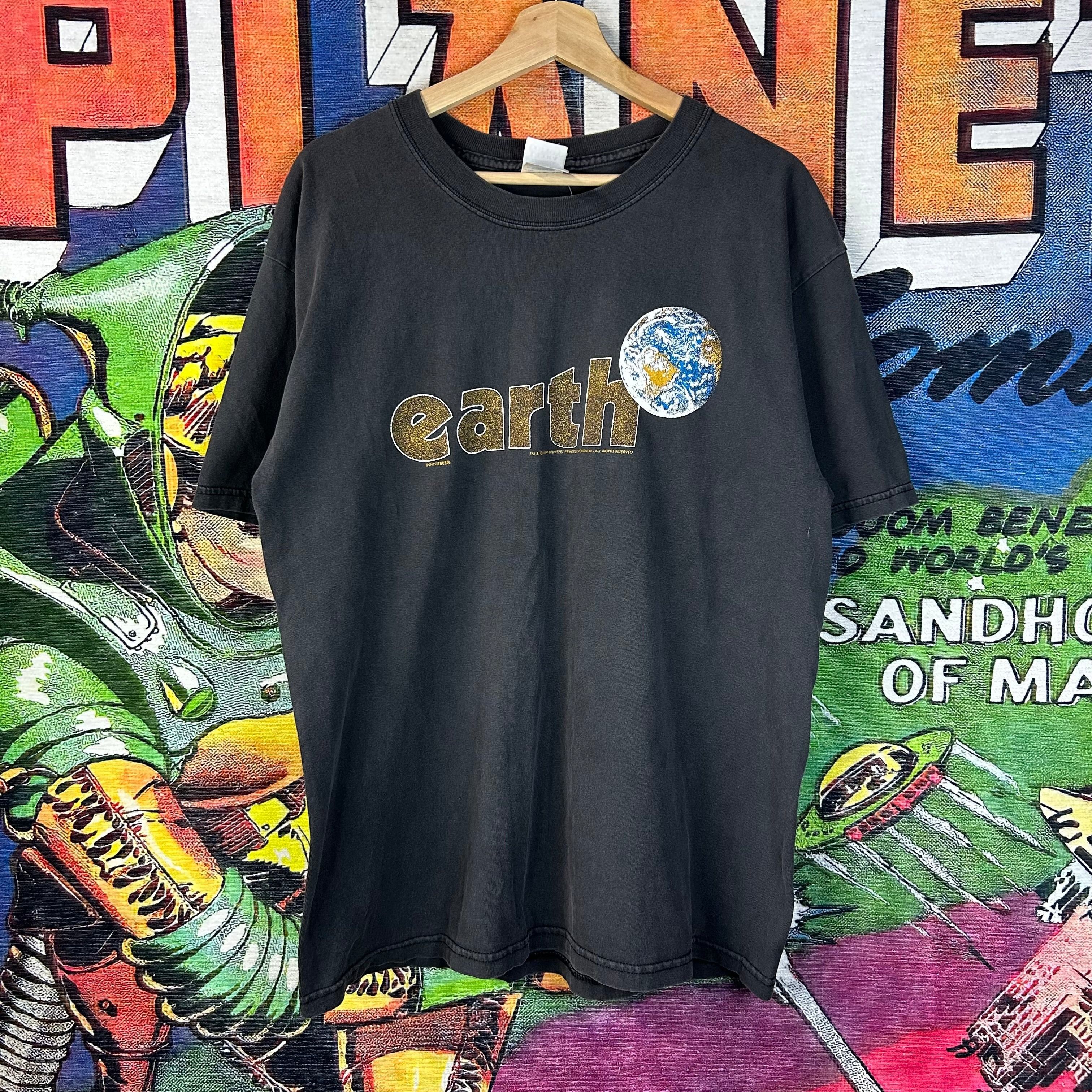 Other Vintage 90s Earth Tee Size Large Size US L / EU 52-54 / 3 - 1 Thumbnail