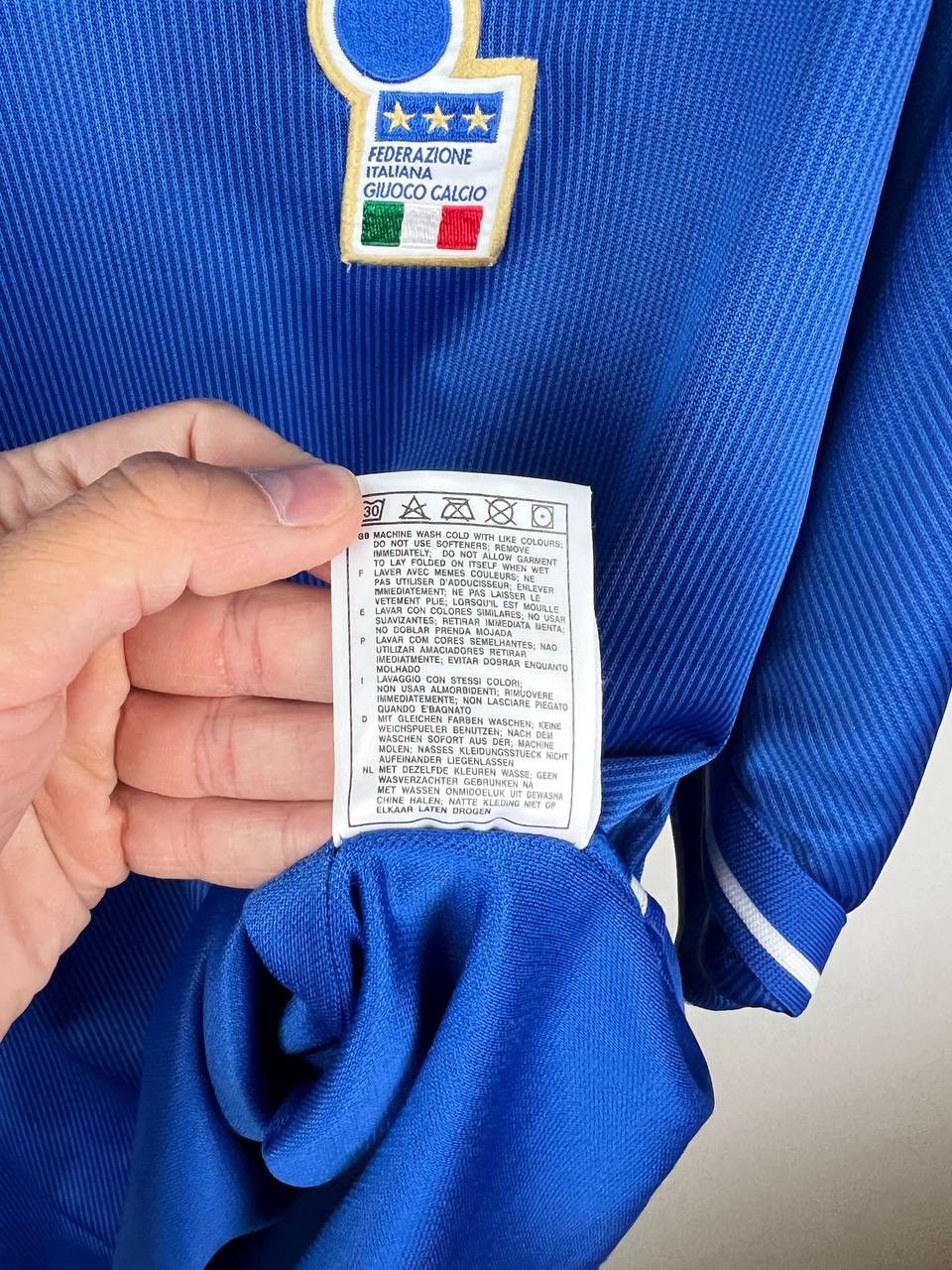 Vintage Italia Nike 1997 1998 vintage Jersey t-shirts size XL Size US XL / EU 56 / 4 - 7 Thumbnail