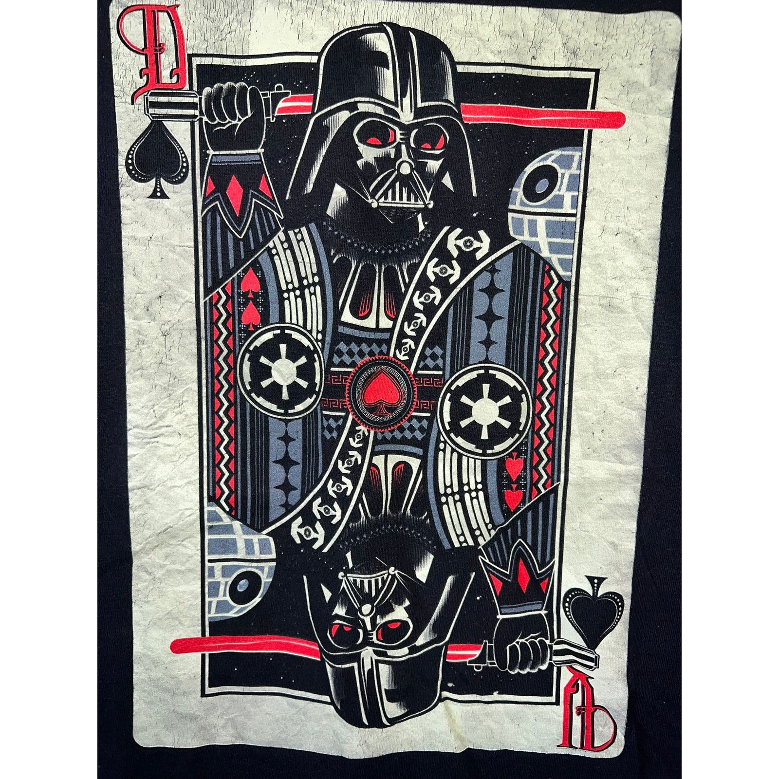 Star Wars Retro Star Wars Fifth Sun Darth Vader Player Card Shirt L Size US L / EU 52-54 / 3 - 3 Thumbnail
