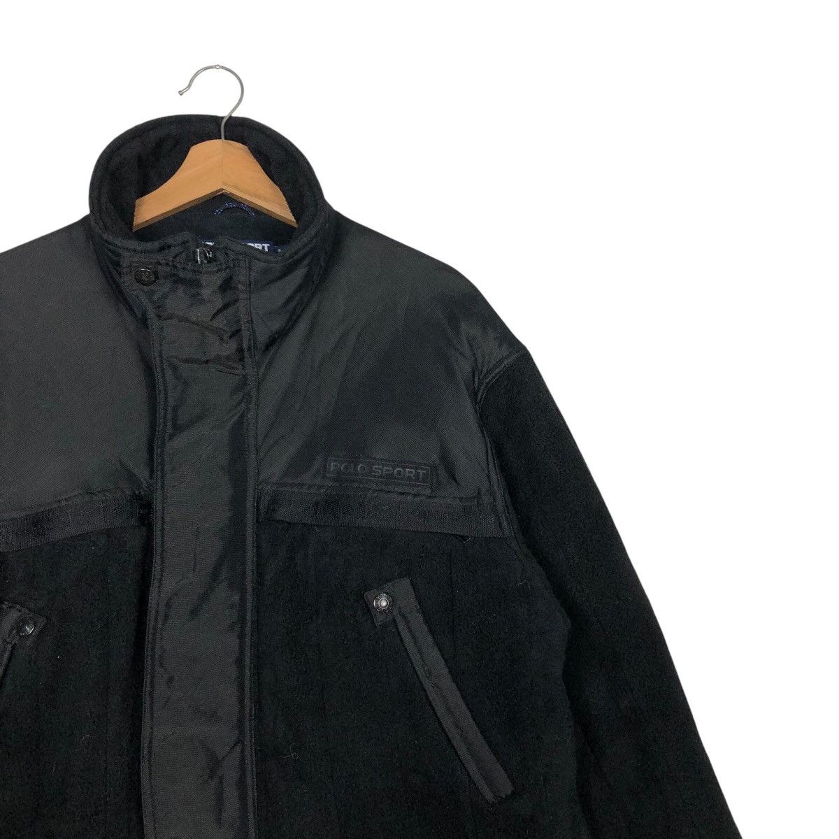 Ralph Lauren 📌Vintage Polo Sport Ralph Lauren Rich Black Zipper Ski Wear Size US L / EU 52-54 / 3 - 7 Thumbnail