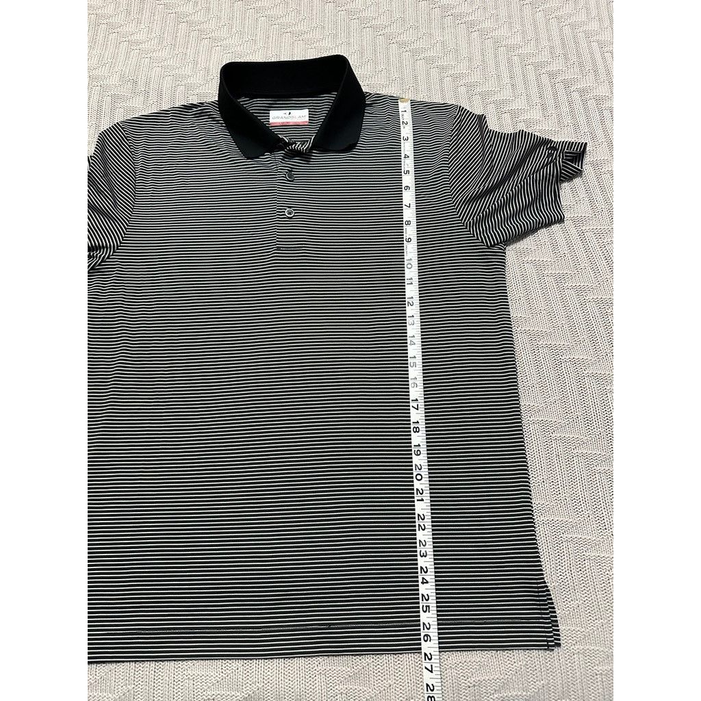 Grand Slam Grand Slam Golf black striped golf polo size S Size US S / EU 44-46 / 1 - 6 Thumbnail