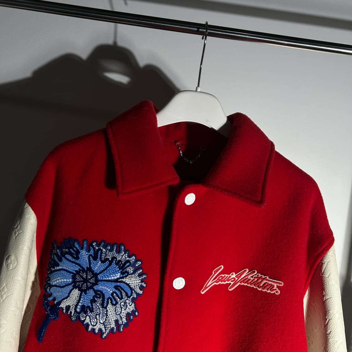 Louis Vuitton Louis Vuitton X Yayoi Kusama Psychedelic Varsity Jacket Size US M / EU 48-50 / 2 - 2 Thumbnail