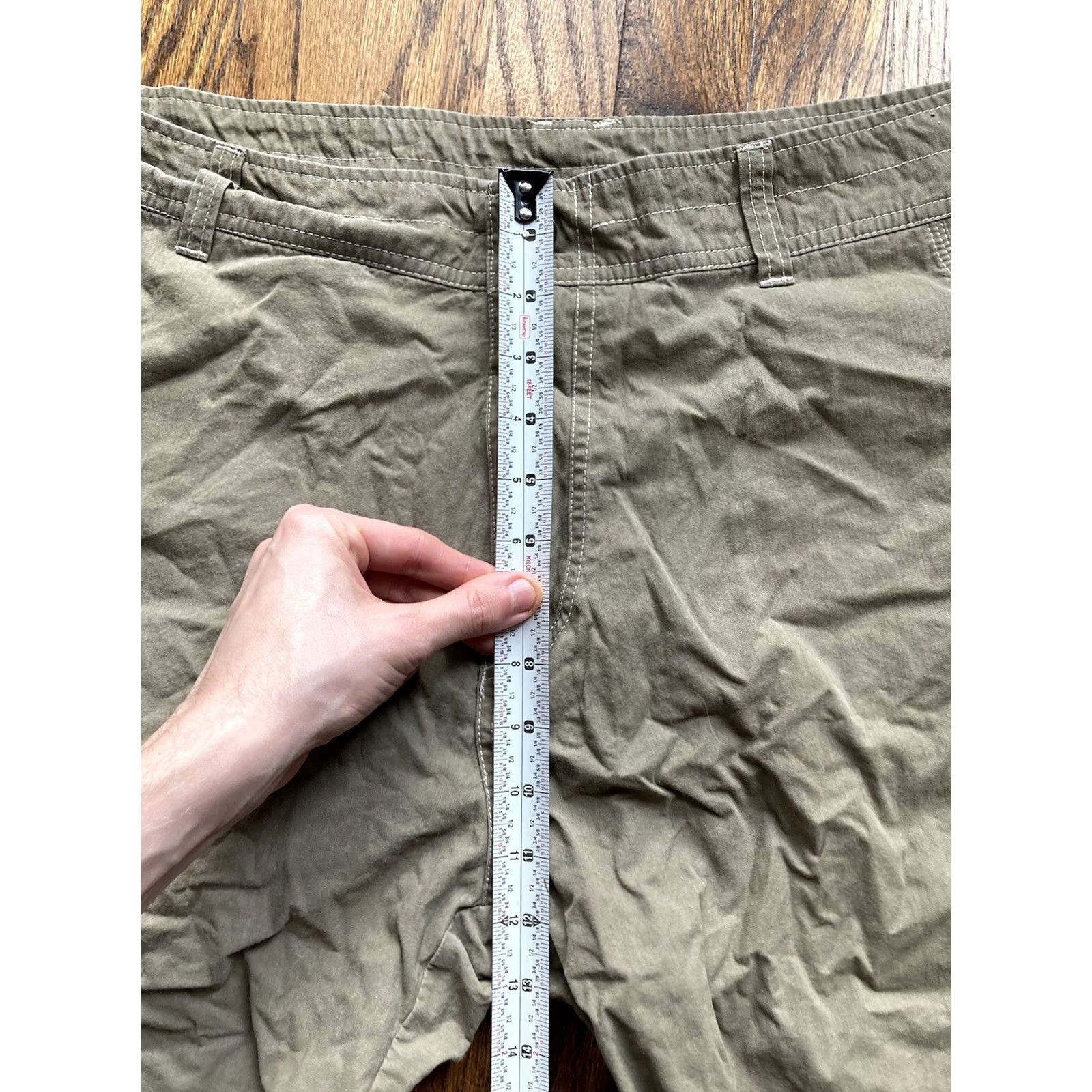 Vintage Kuhl Mens Size 38 Beige Outdoor Hiking Shorts 9” Inseam Size US 38 / EU 54 - 3 Thumbnail