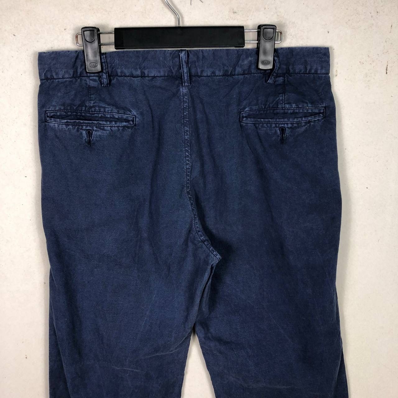 C.P. Company Vintage 90s C.P. Company Massimo Osti Navy Blue Pant Trouser Size US 33 - 4 Thumbnail