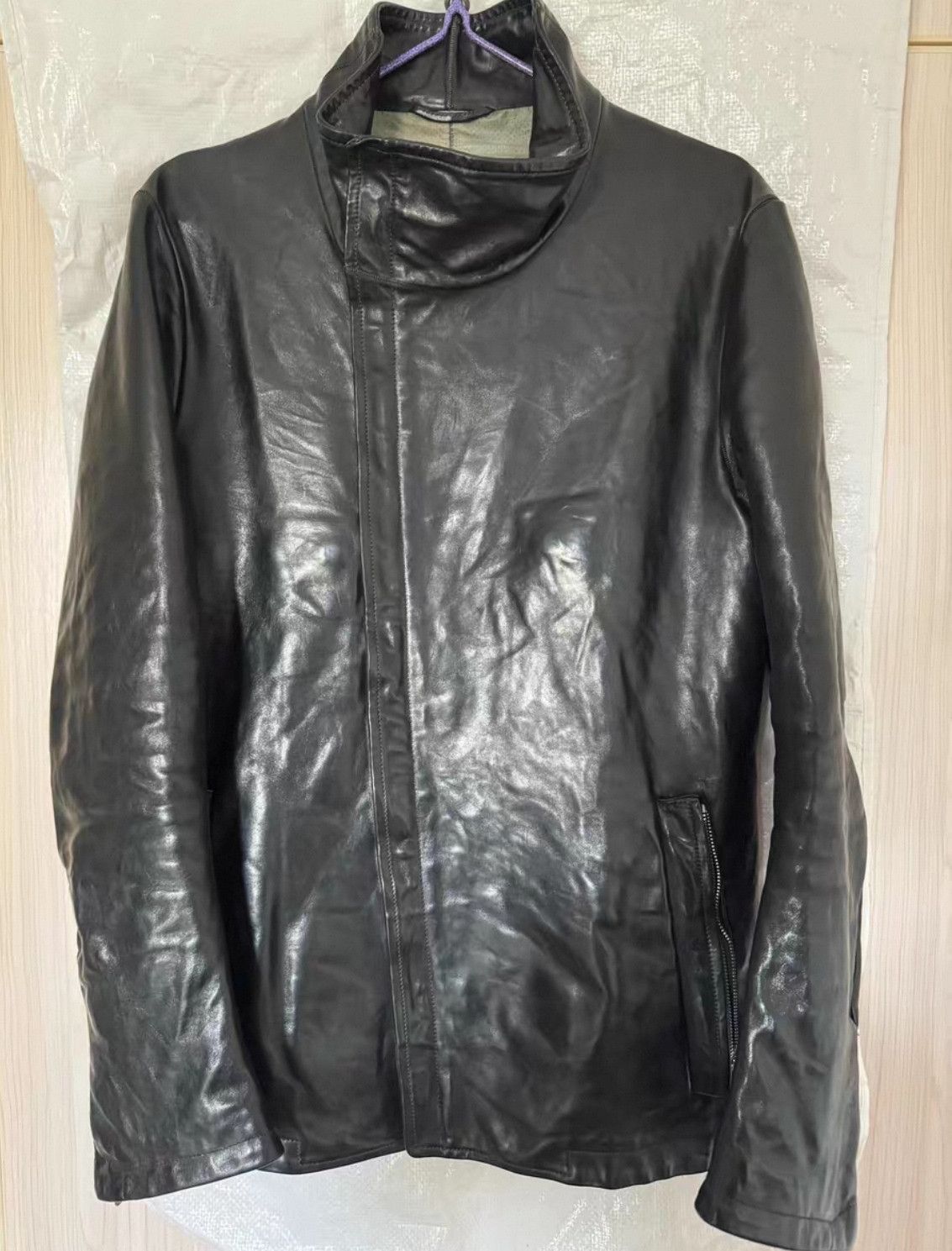 Carol Christian Poell Carol Christian Poell Black Horse Leather Jacket Size US S / EU 44-46 / 1 - 6 Thumbnail