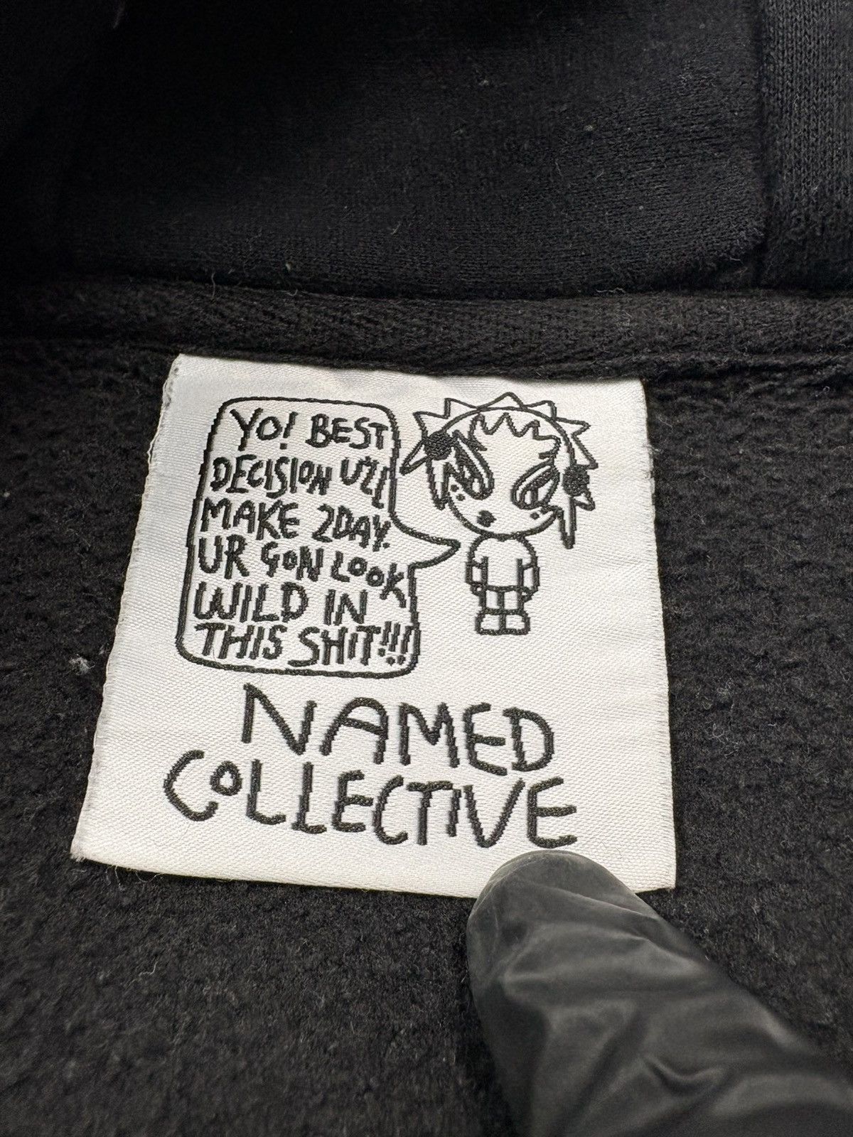 Named Collective Named Collective Rhinestone Target Zip Hoodie Cyber Y2K Size US M / EU 48-50 / 2 - 14 Thumbnail
