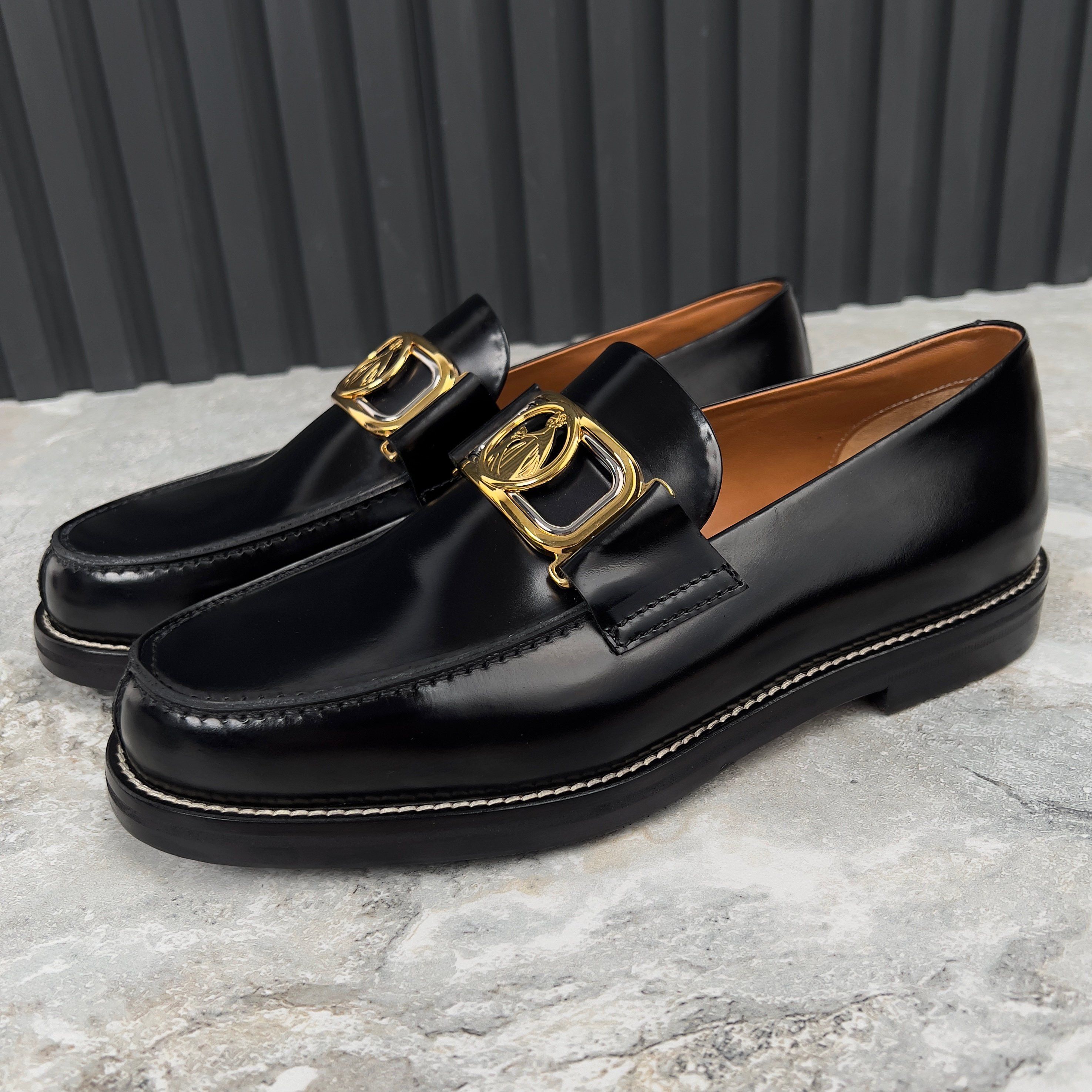 Lanvin LANVIN Swan Loafers Slip On Leather Size US 9 / IT 39 - 3 Thumbnail