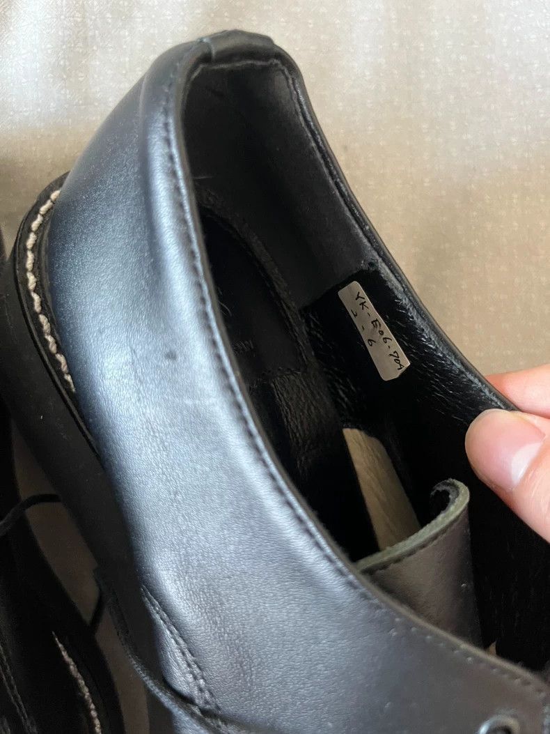 Yohji Yamamoto Yohji Yamamoto Black Woven Platform Shoes-2506 Size US 6 / IT 36 - 8 Thumbnail
