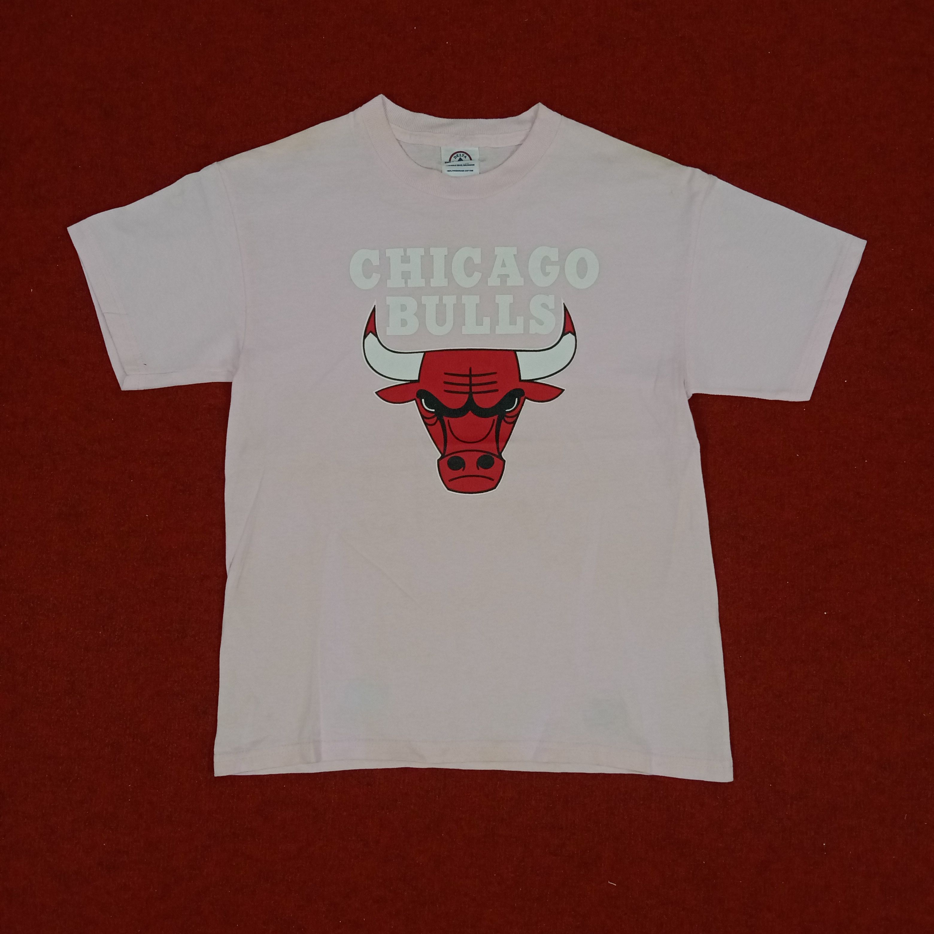 Chicago Bulls Big Logo Design NBA Team Tshirt