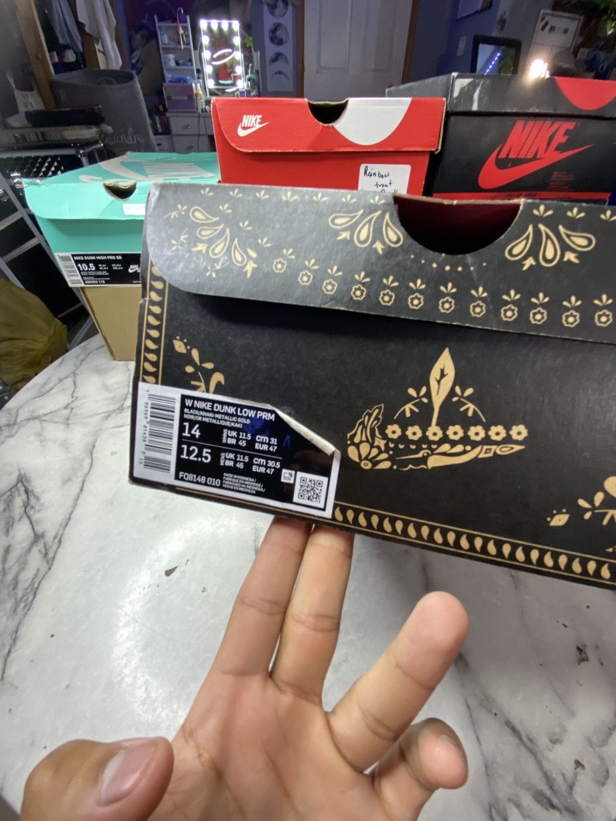 Nike Dunk low Familia Size US 12.5 / EU 45-46 - 8 Thumbnail