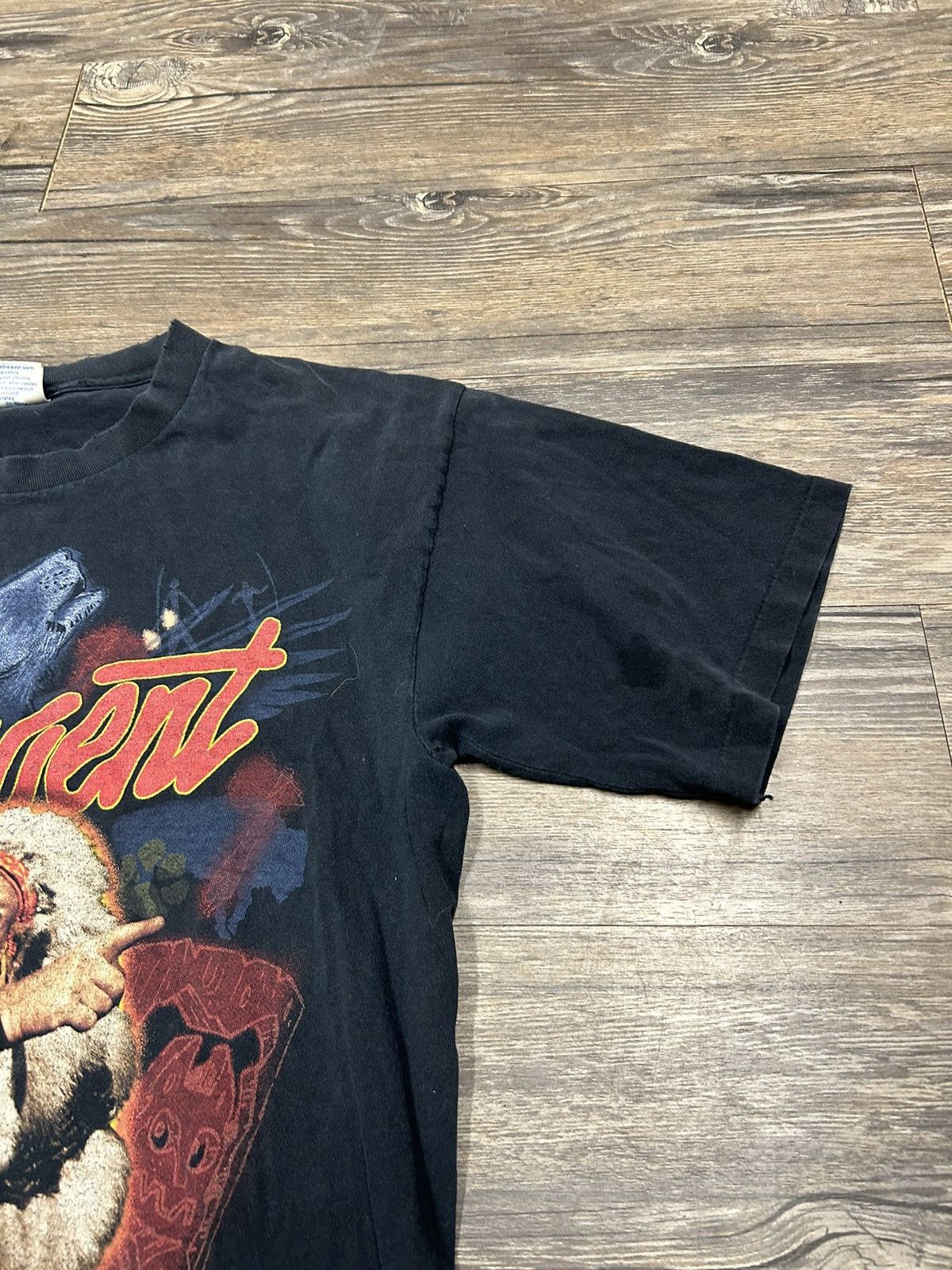 All Sport × Vintage 90’s Ted Nugent Tour Graphic T-Shirt Size US L / EU 52-54 / 3 - 3 Thumbnail