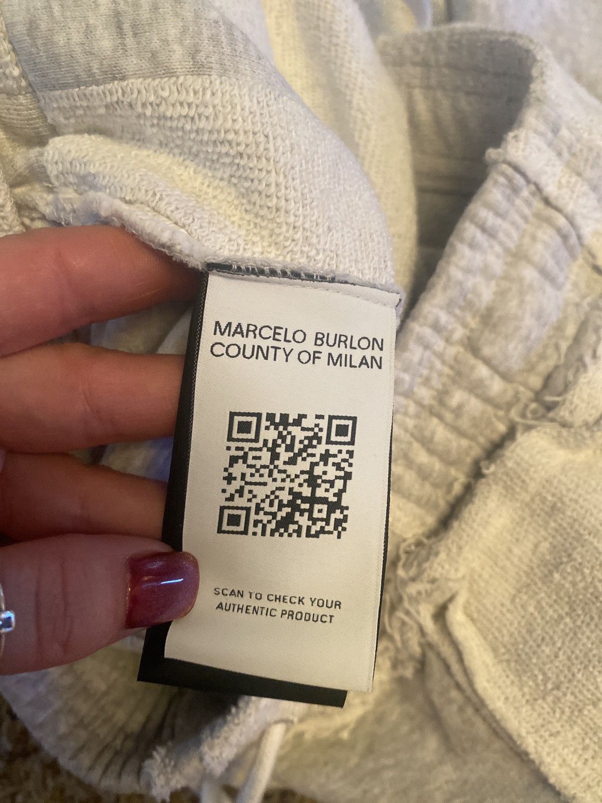 Marcelo Burlon marcelo burlon county of milan CROSS INSIDE OUT SWEATPANTS Size US 30 / EU 46 - 9 Thumbnail