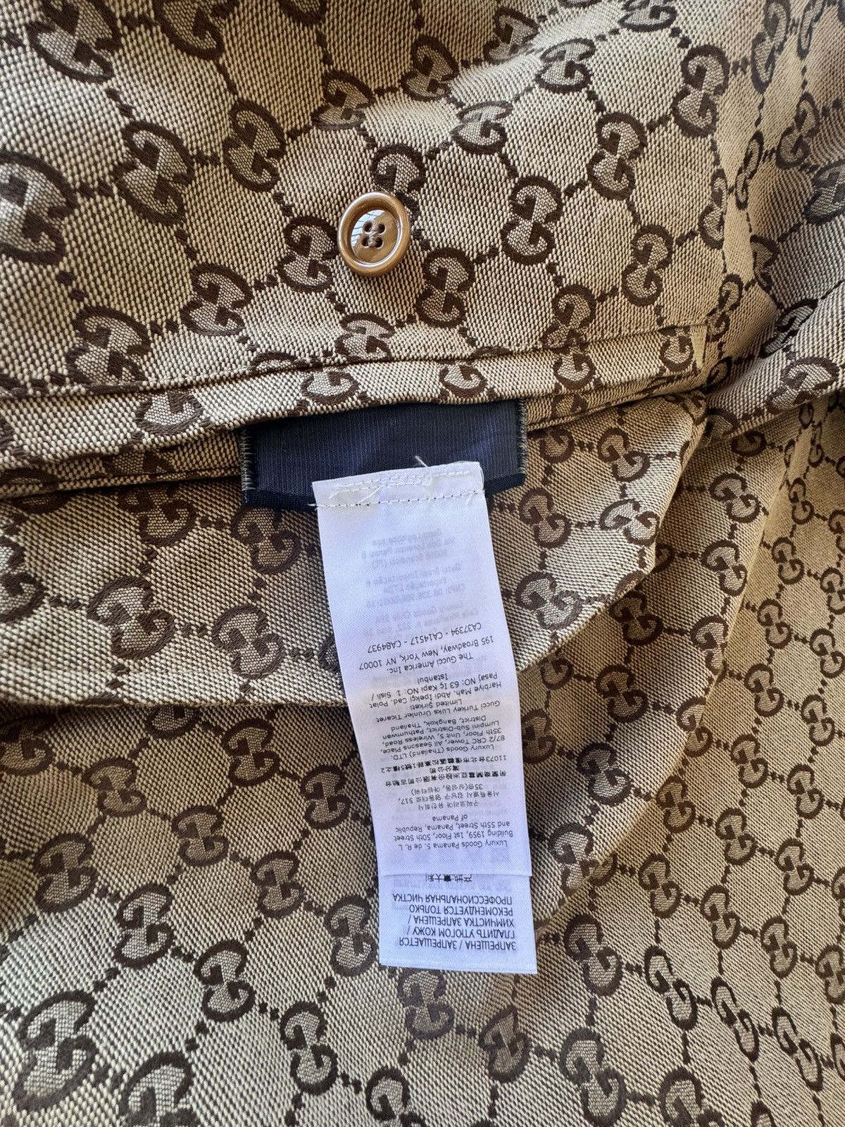 Gucci Gucci Reversible GG Jacket 'Light Brown' Size US L / EU 52-54 / 3 - 8 Thumbnail