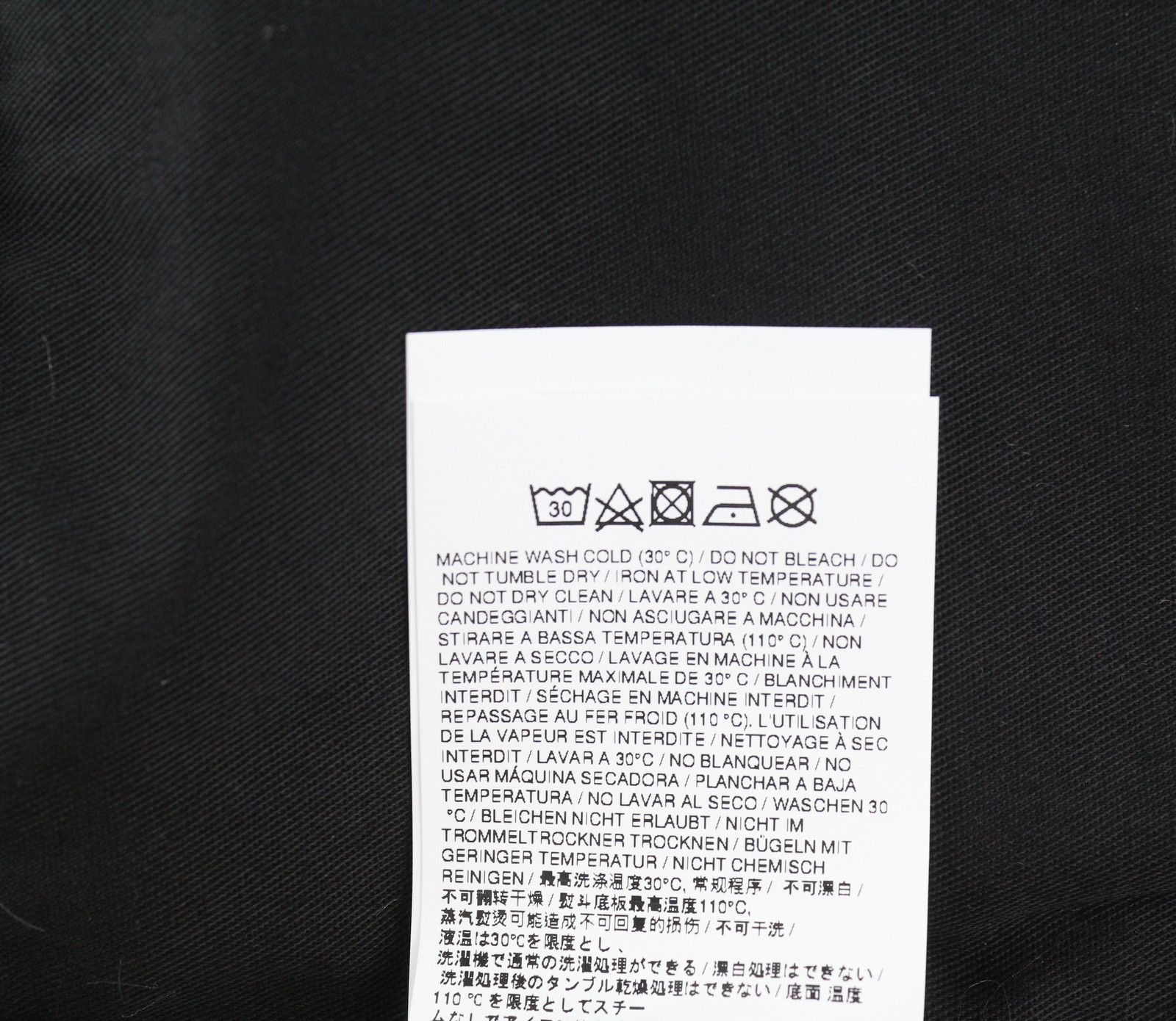 Off-White ARR TAPERED W32 Washed Black Button Fly Logo 84397 Size US 32 / EU 48 - 9 Thumbnail