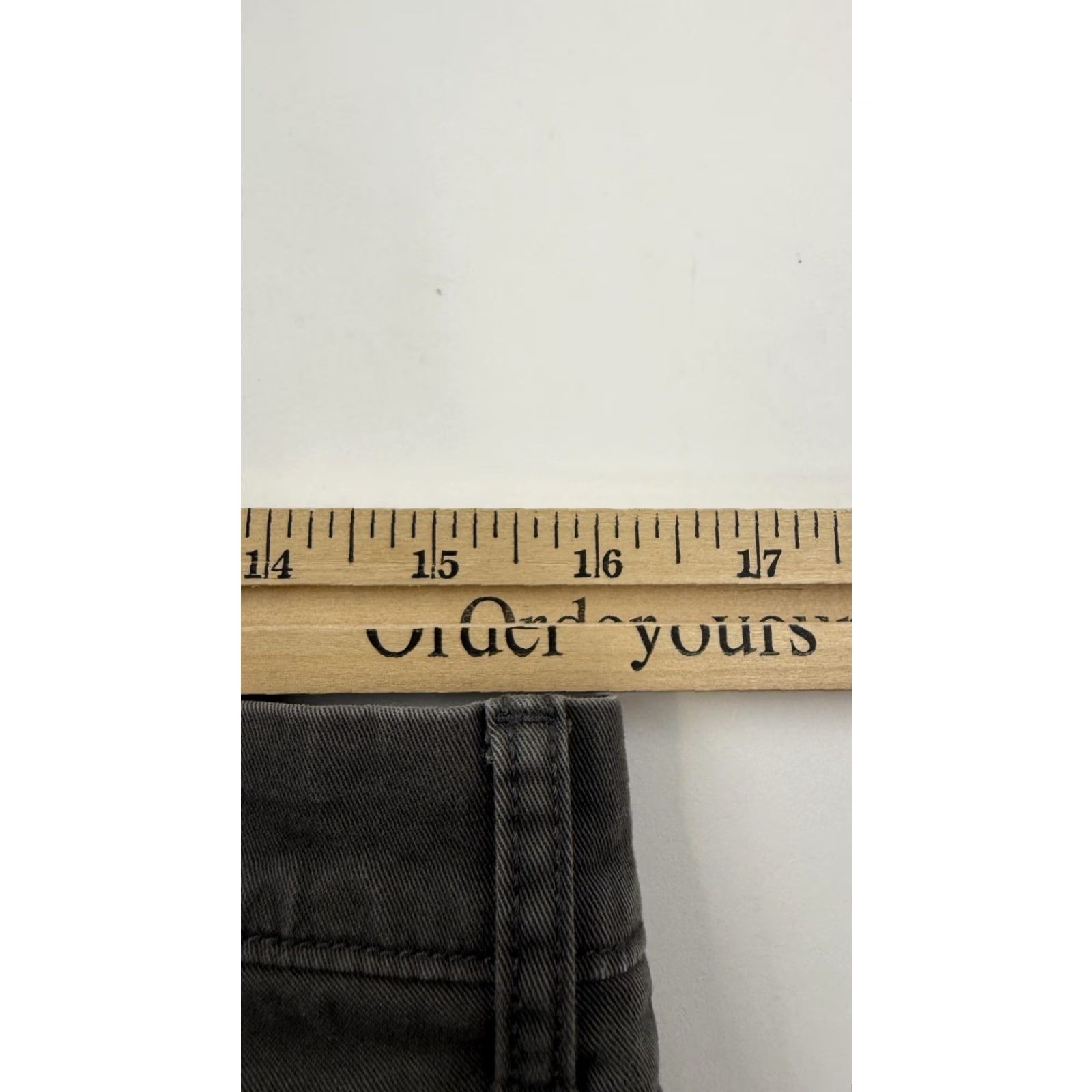 J.Crew J.CREW Pants Mens 31x32 Gray 484 Slim Fit Chino Stretch Casual Re-Imagined Size US 31 - 8 Thumbnail