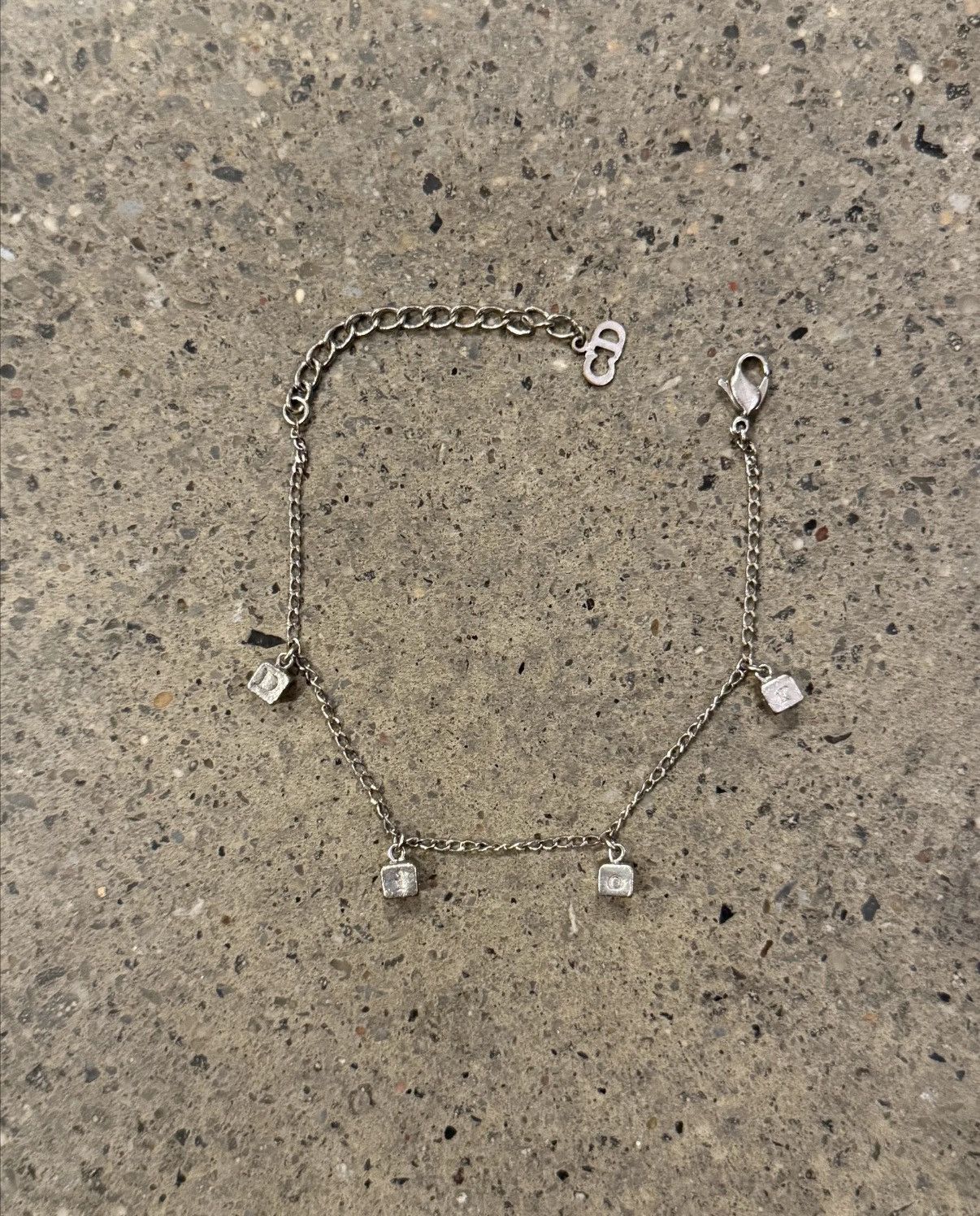 Dior Christian Dior Cube Spell Out Bracelet Size ONE SIZE - 1 Thumbnail