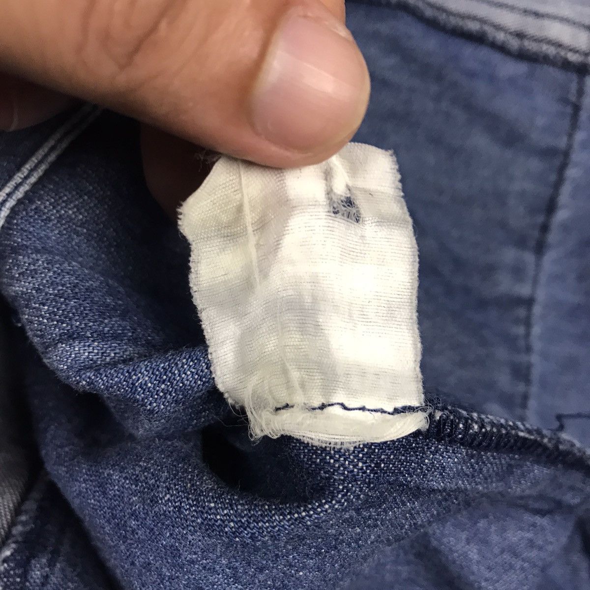 Japanese Brand DENIM JACKET BUTTON BONSKIP EMBROIDERY DOG PATCHWORK JACKET Size US M / EU 48-50 / 2 - 12 Thumbnail