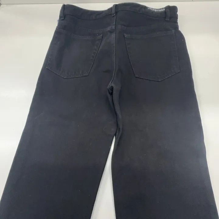 Balenciaga Balenciaga Balenciaga Black Slim Fit Jeans for Men -2507 Size US 29 - 6 Thumbnail