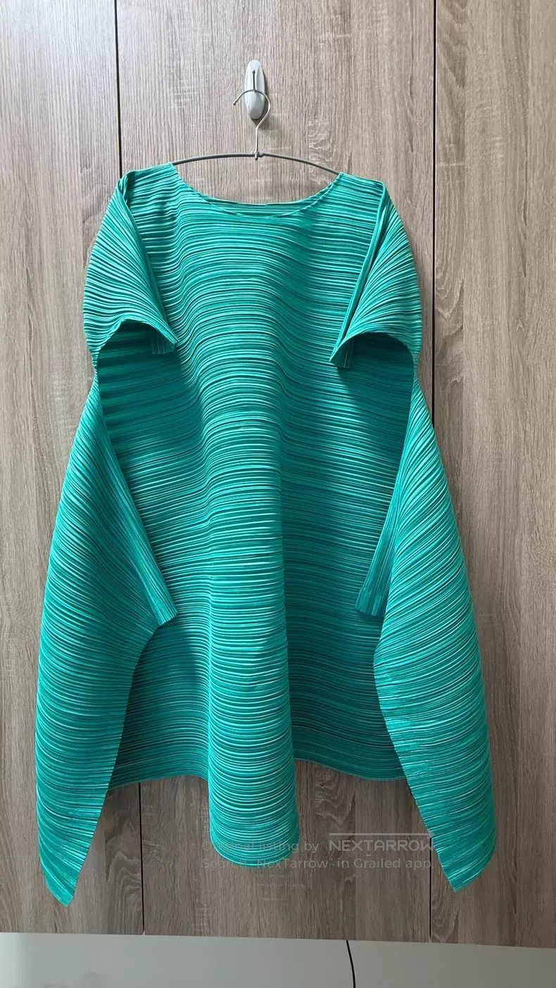 Issey Miyake Issey Miyake Horizontal Fold Bounce Top Size L / US 10 / IT 46 - 1 Thumbnail
