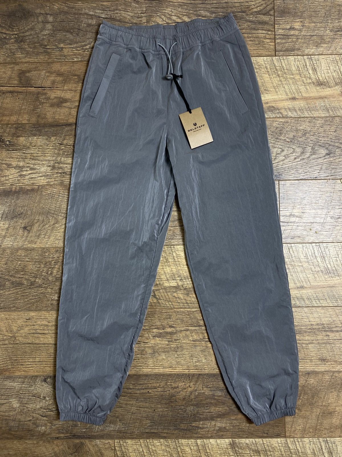 Belstaff Belstaff Men's Grey Nylon Arc Pants Mod 104374Techwear Size US 30 / EU 46 - 1 Thumbnail