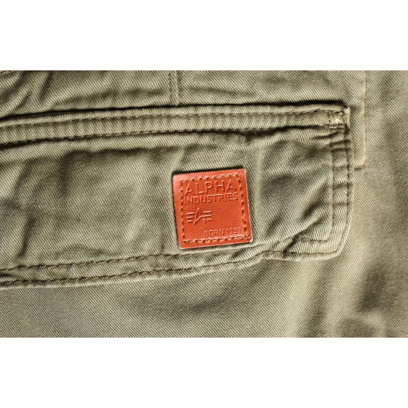 Alpha Industries ALPHA INDUSTRIES AGENT Cargo Pants Trousers Men Size 31 Stretch Slim Fit Size US 31 - 3 Thumbnail