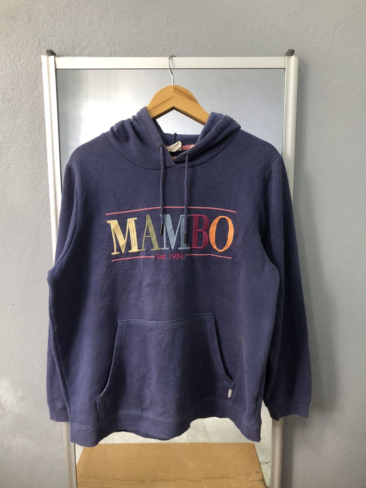 Mambo × Man Made In Australia Vintage Mambo Spell-Out Logo Hoodie Size US M / EU 48-50 / 2 - 1 Thumbnail
