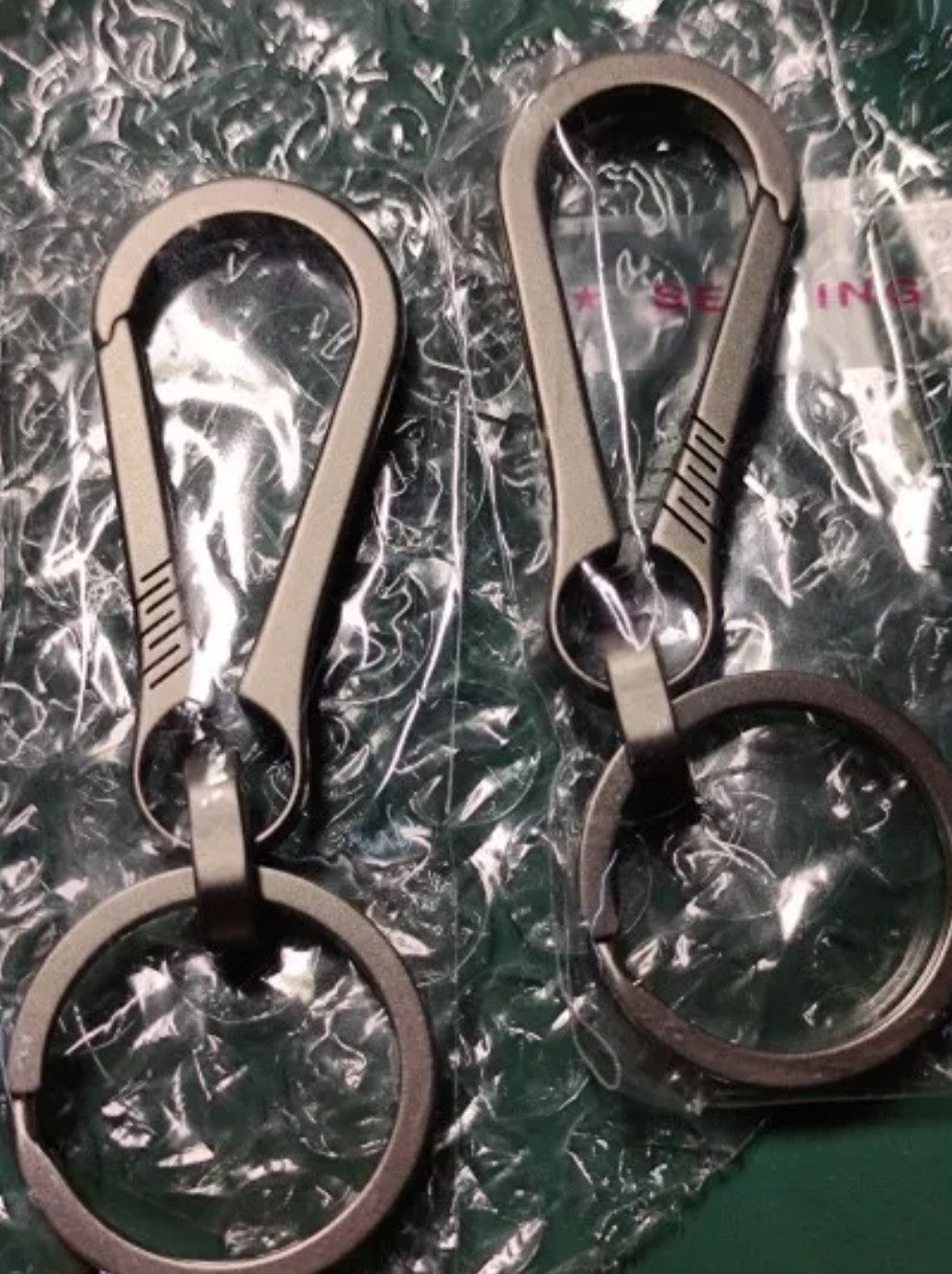 Other 8cm Titanium Alloy Street Style Carabiner Size ONE SIZE - 2 Thumbnail