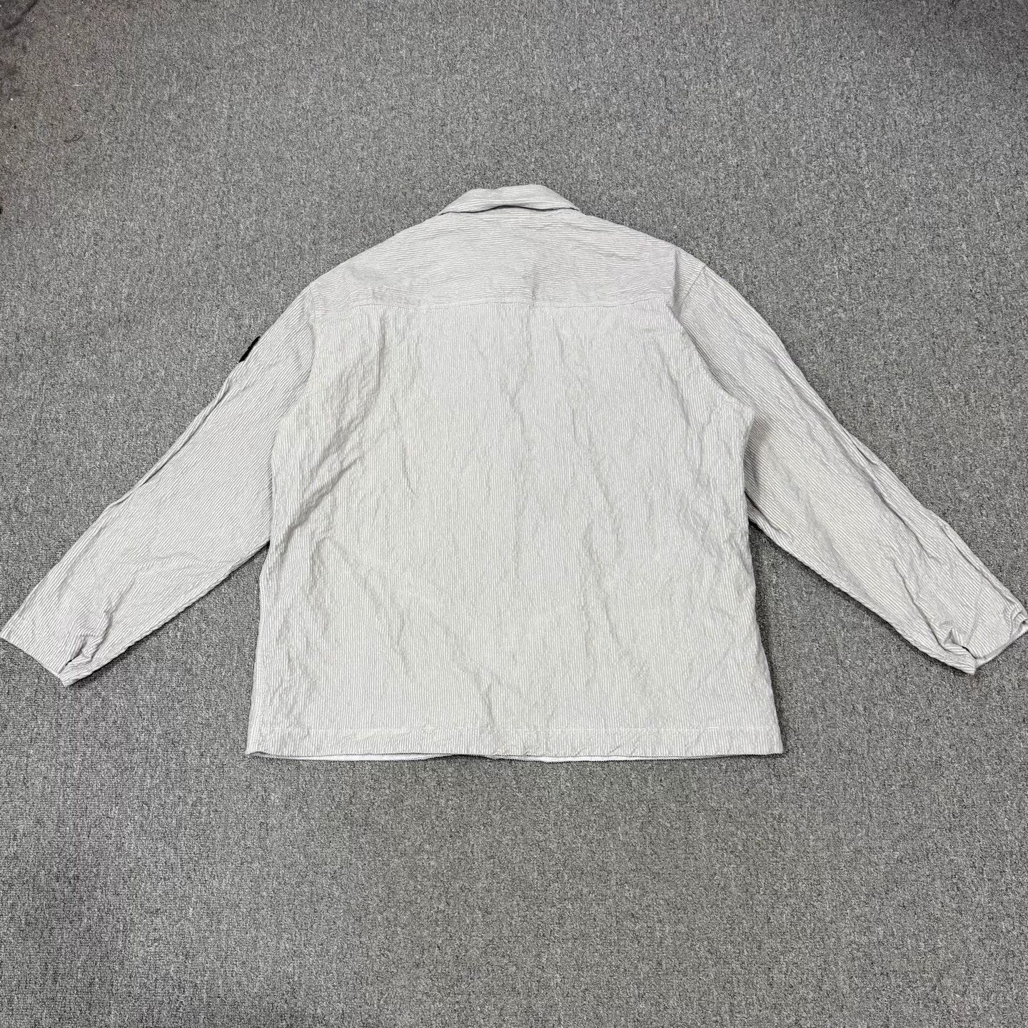 Stone Island Stone Island FW25 Corduroy Pearl Gray 3XL NWT Size US XXL / EU 58 / 5 - 2 Thumbnail
