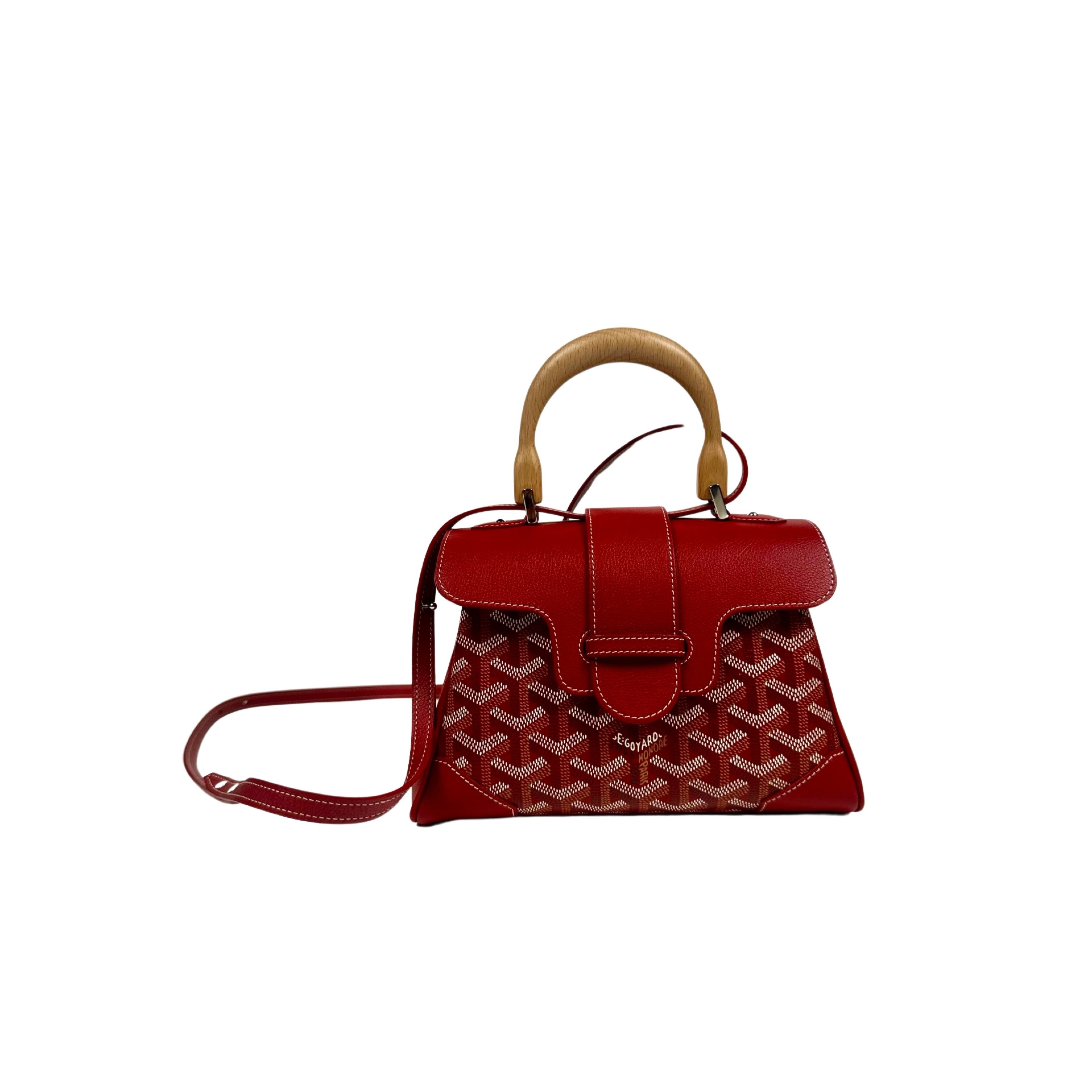 Goyard GOYARD Goyardine Saigon PM Red Size ONE SIZE - 3 Thumbnail