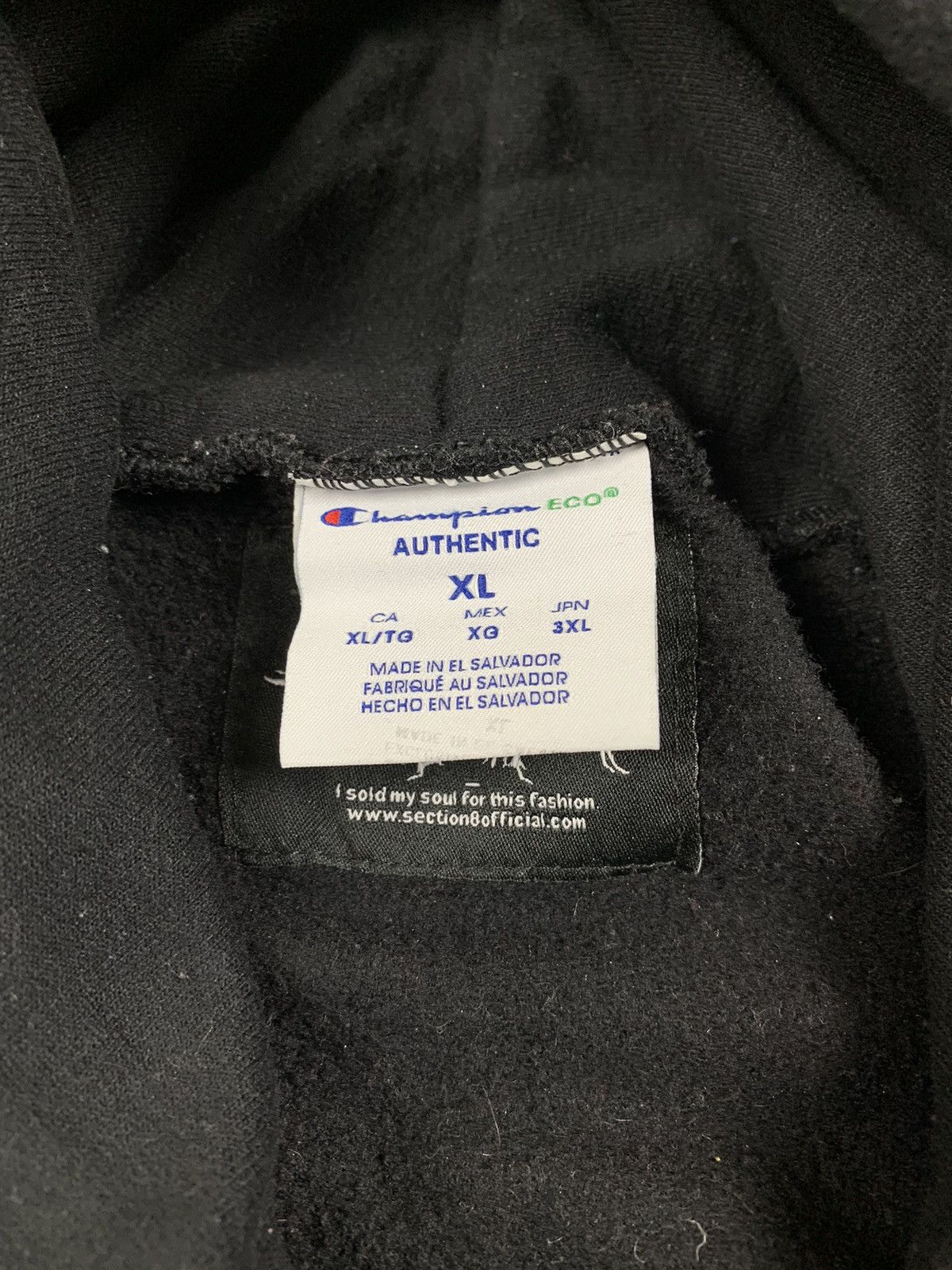 Section 8 OG Section 8 Pool Hoodie Champion Tag Size US XL / EU 56 / 4 - 7 Thumbnail