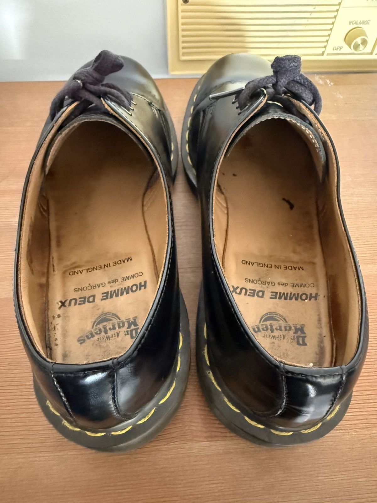 Comme des Garcons Homme Deux × Dr. Martens Comme Des Garçons Doc Marten 1461 Made in England Black Size US 9 / EU 42 - 9 Thumbnail