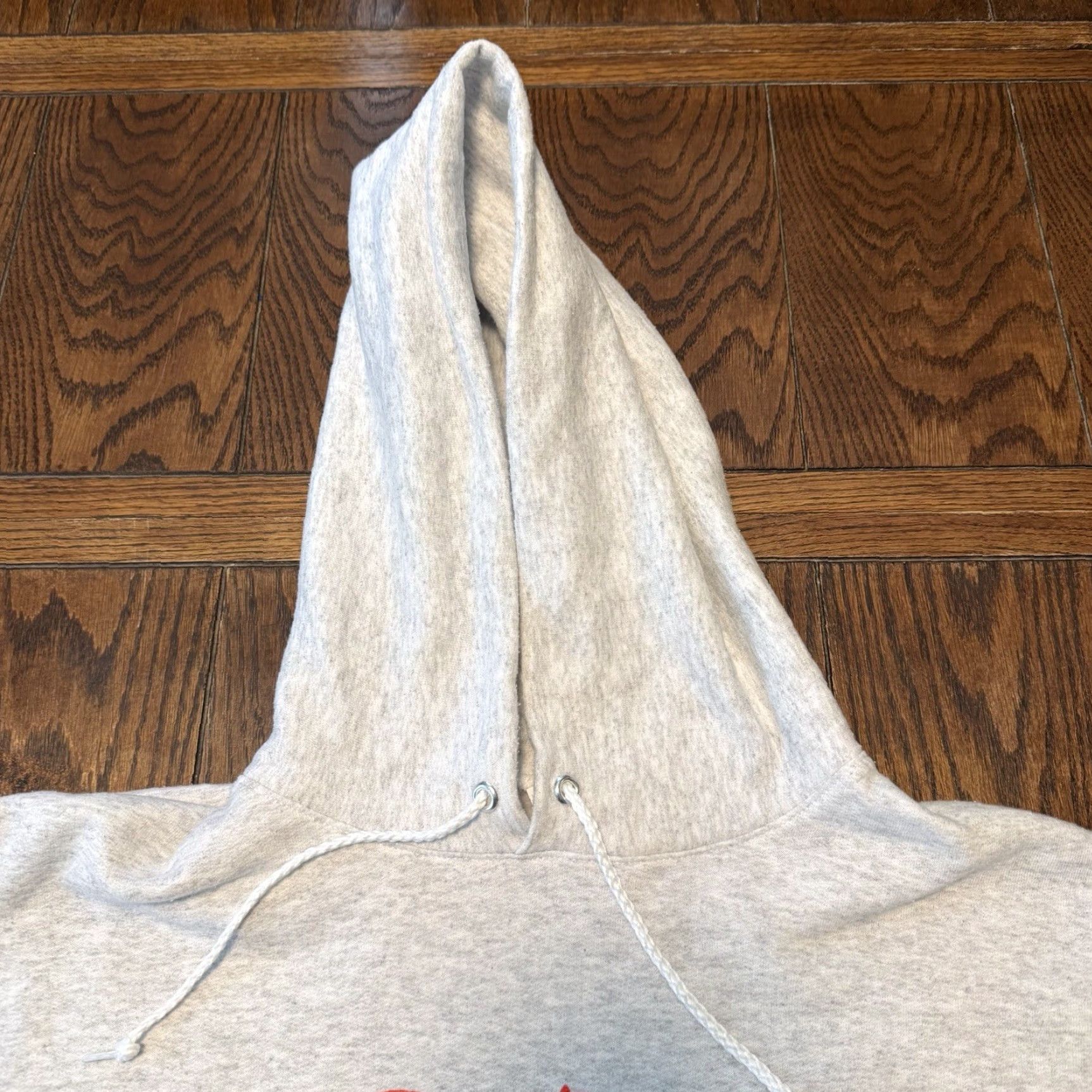 Logo 7 Moe. Band Summer Tour Logo Hoodie XL Gray Red Official Unisex Adults Hoodie Graphic Print Pullover Crew Neck / Hooded Size US XL / EU 56 / 4 - 4 Thumbnail