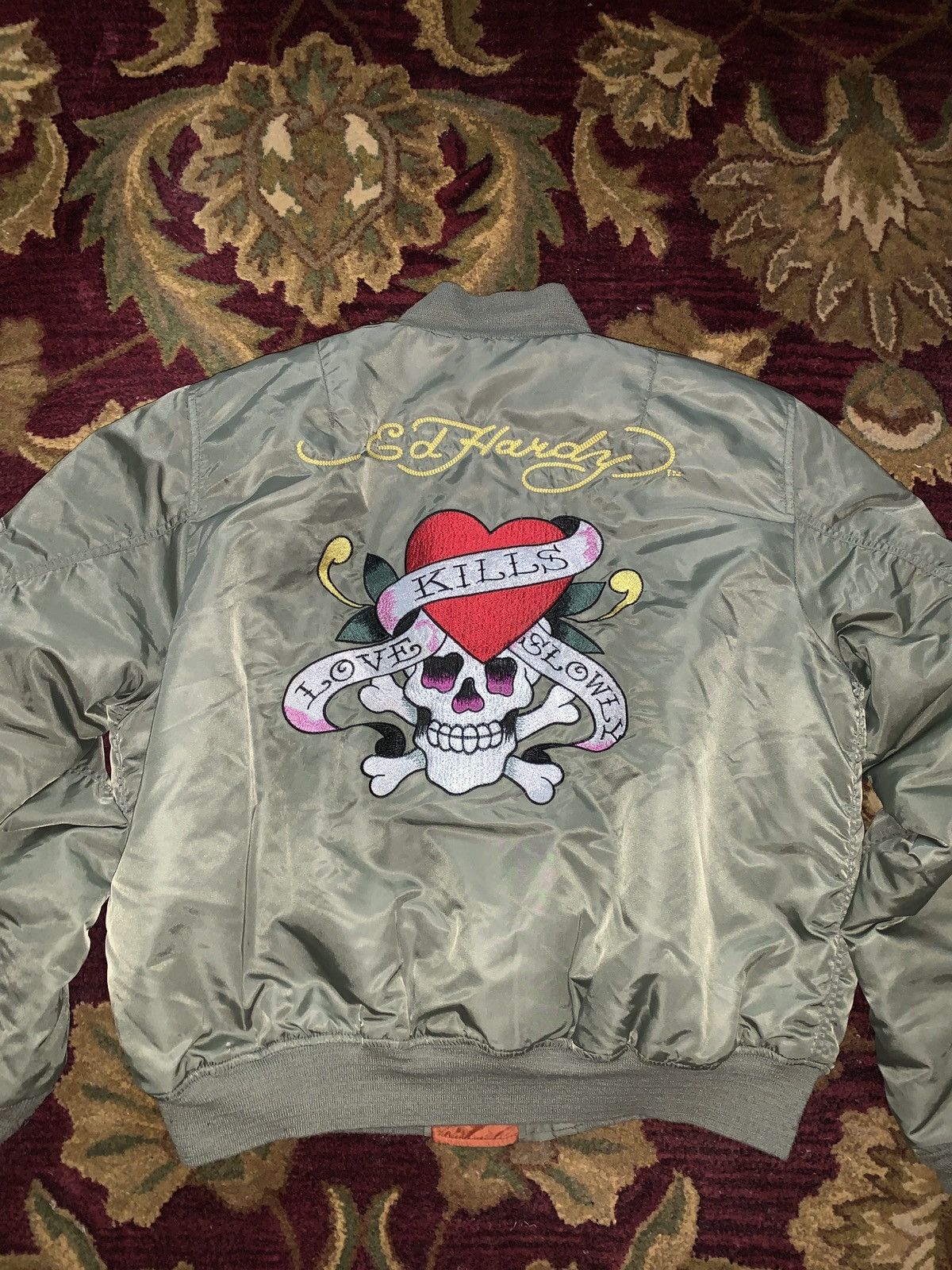 Ed Hardy Ed Hardy Reversible Zip-Up Jacket Size US L / EU 52-54 / 3 - 2 Thumbnail