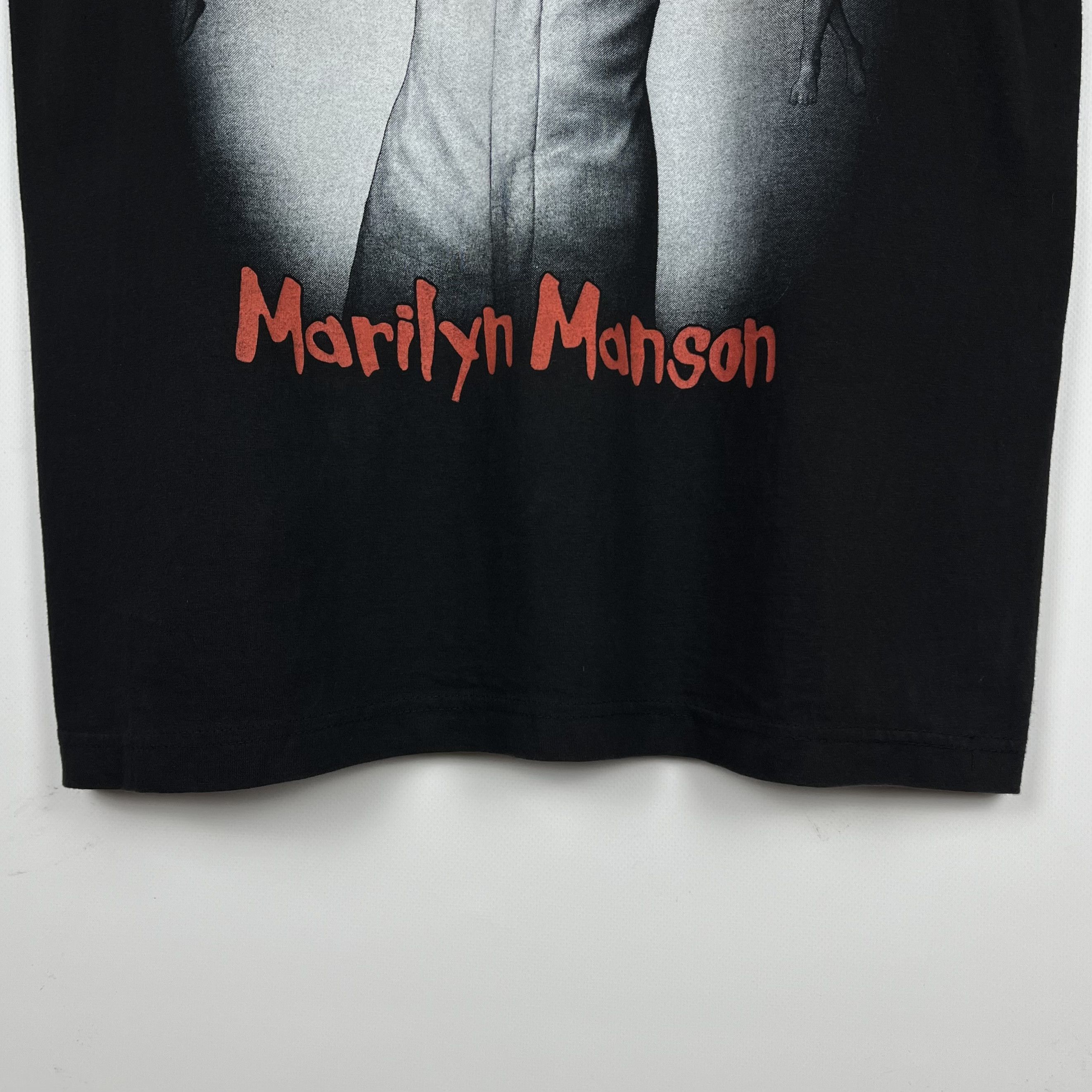 Band Tees Vintage Marilyn Manson Rare Rock Band T Shirt 2000’s Size US L / EU 52-54 / 3 - 19 Thumbnail
